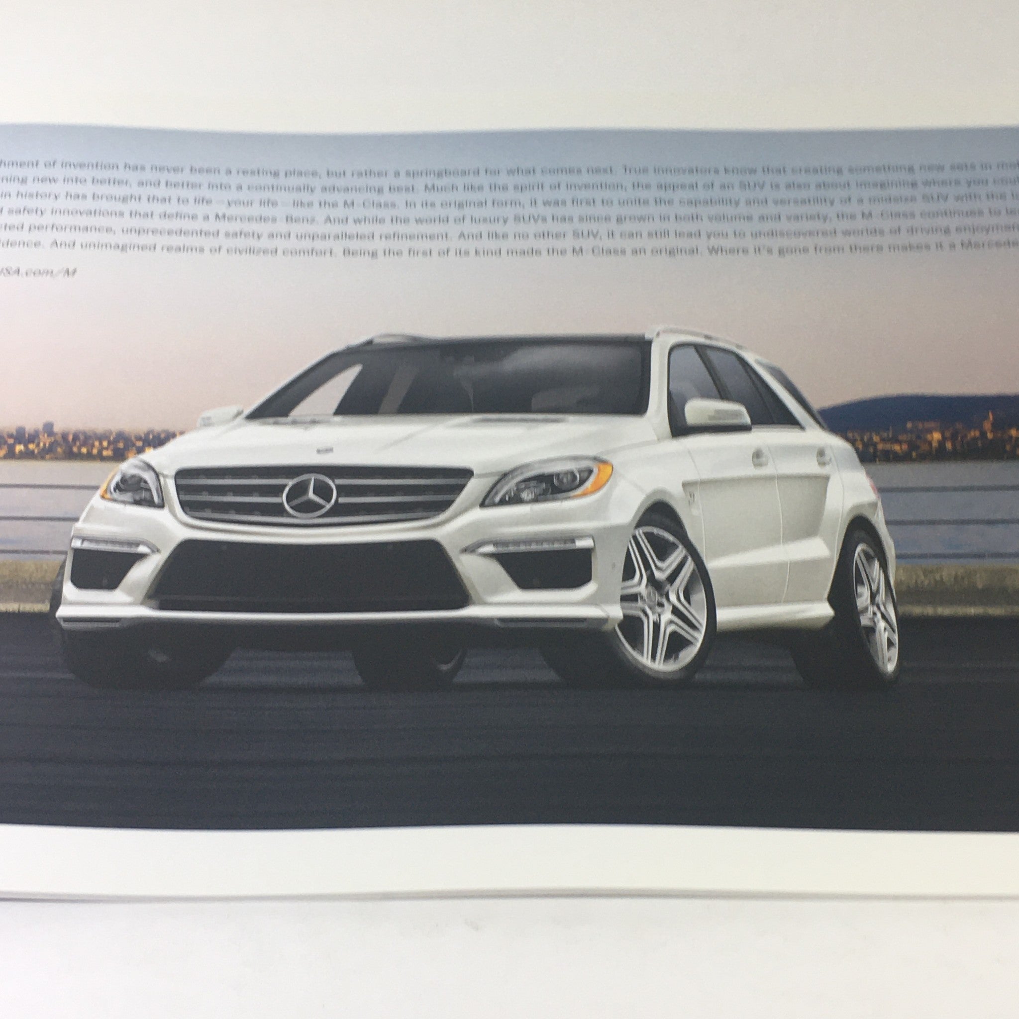 2013 Mercedes-Benz M-Class Dealership Car Auto Brochure Catalog