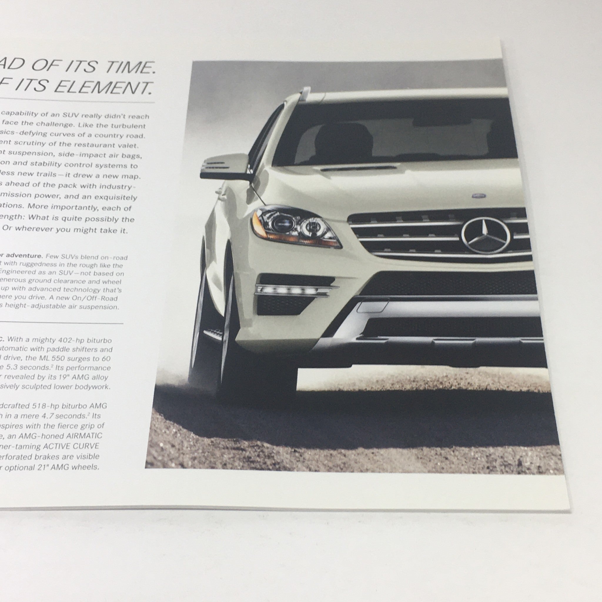 2013 Mercedes-Benz M-Class Dealership Car Auto Brochure Catalog