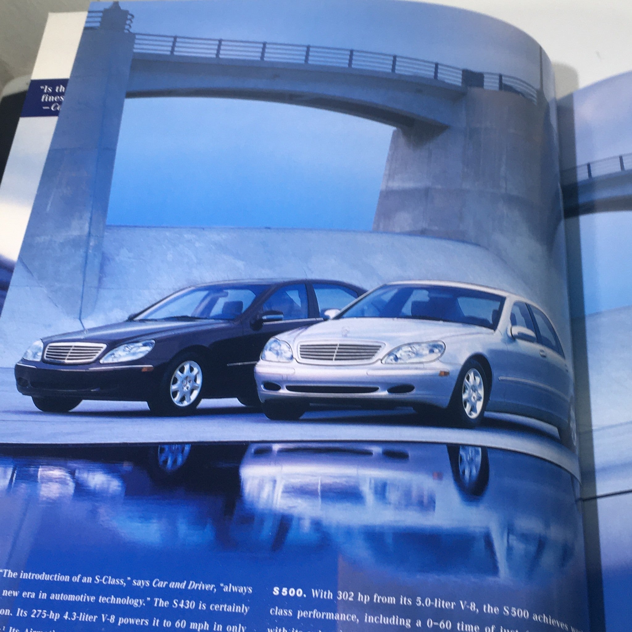 2001 Mercedes-Benz S-Class Dealership Car Auto Brochure Catalog