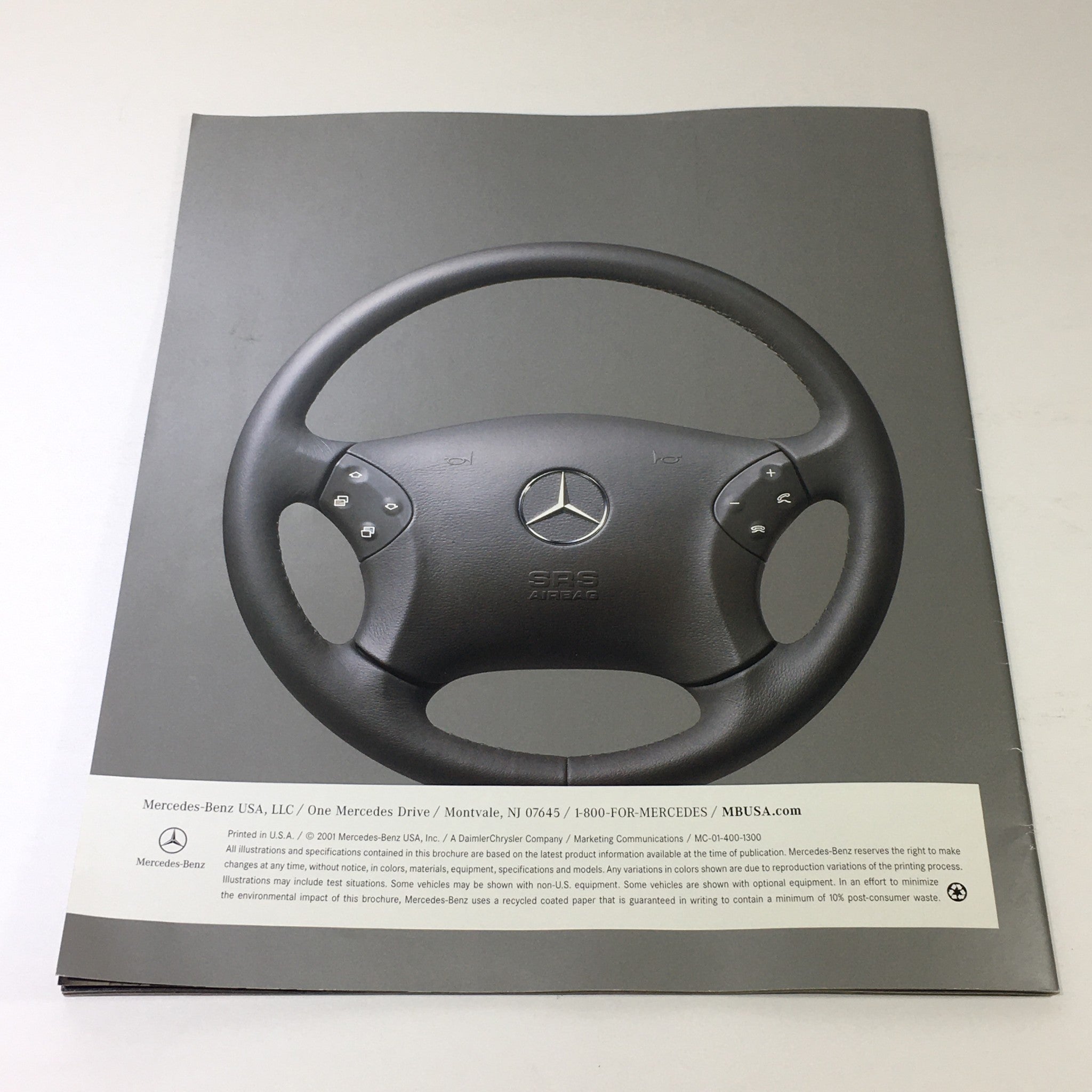 2002 Mercedes-Benz SLK-Class Coupe/Roadster Dealership Car Auto Brochure Catalog