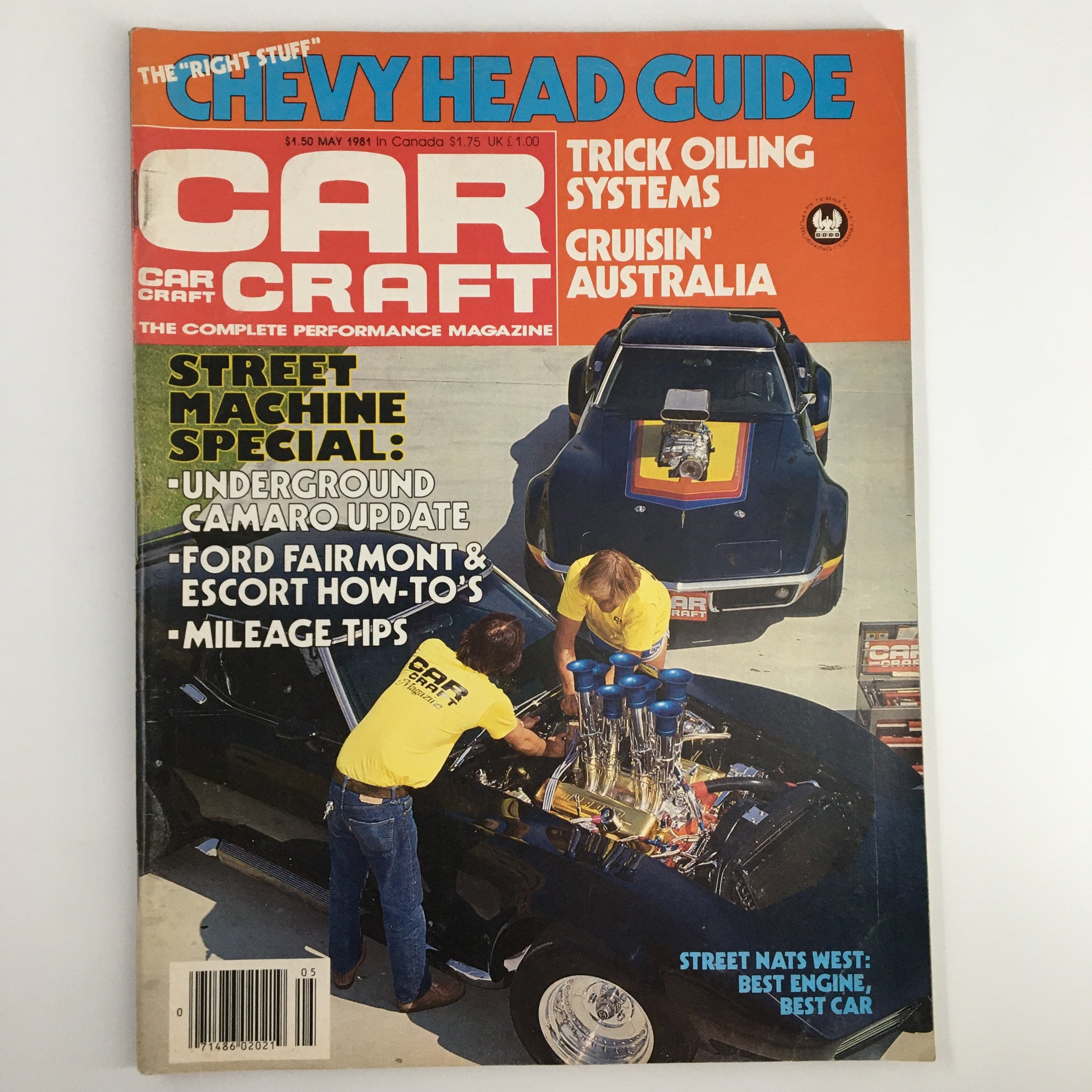 VTG Car Craft Magazine May 1981 Ford Fairmont & Escort How-To's No Label