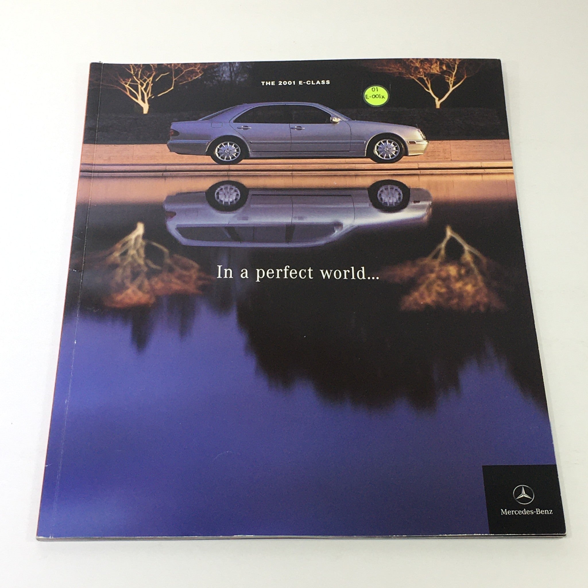 2001 Mercedes-Benz E Class Coupe Dealership Car Auto Brochure Catalog