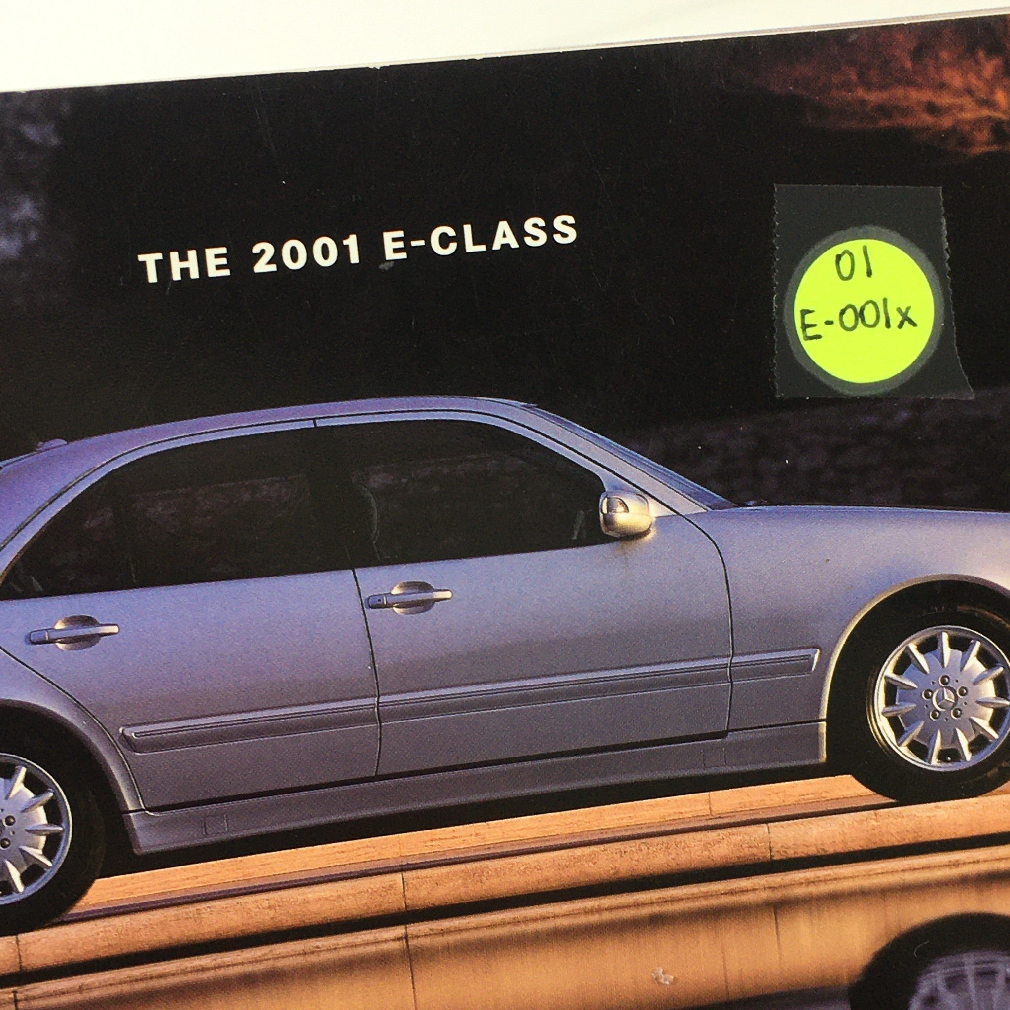 2001 Mercedes-Benz E Class Coupe Dealership Car Auto Brochure Catalog