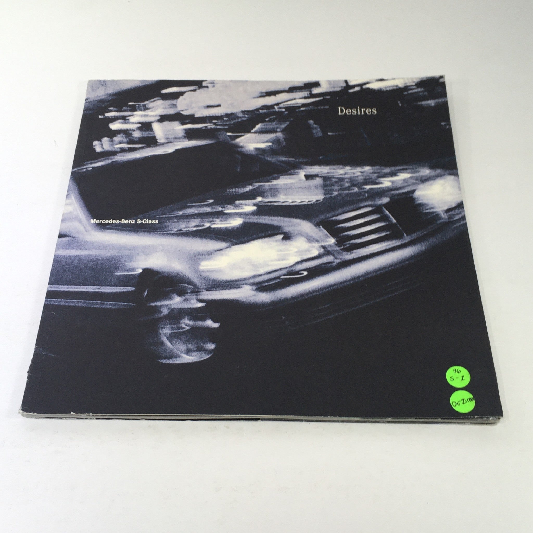 1996 Mercedes-Benz S Class Coupe Dealership Car Auto Brochure Catalog