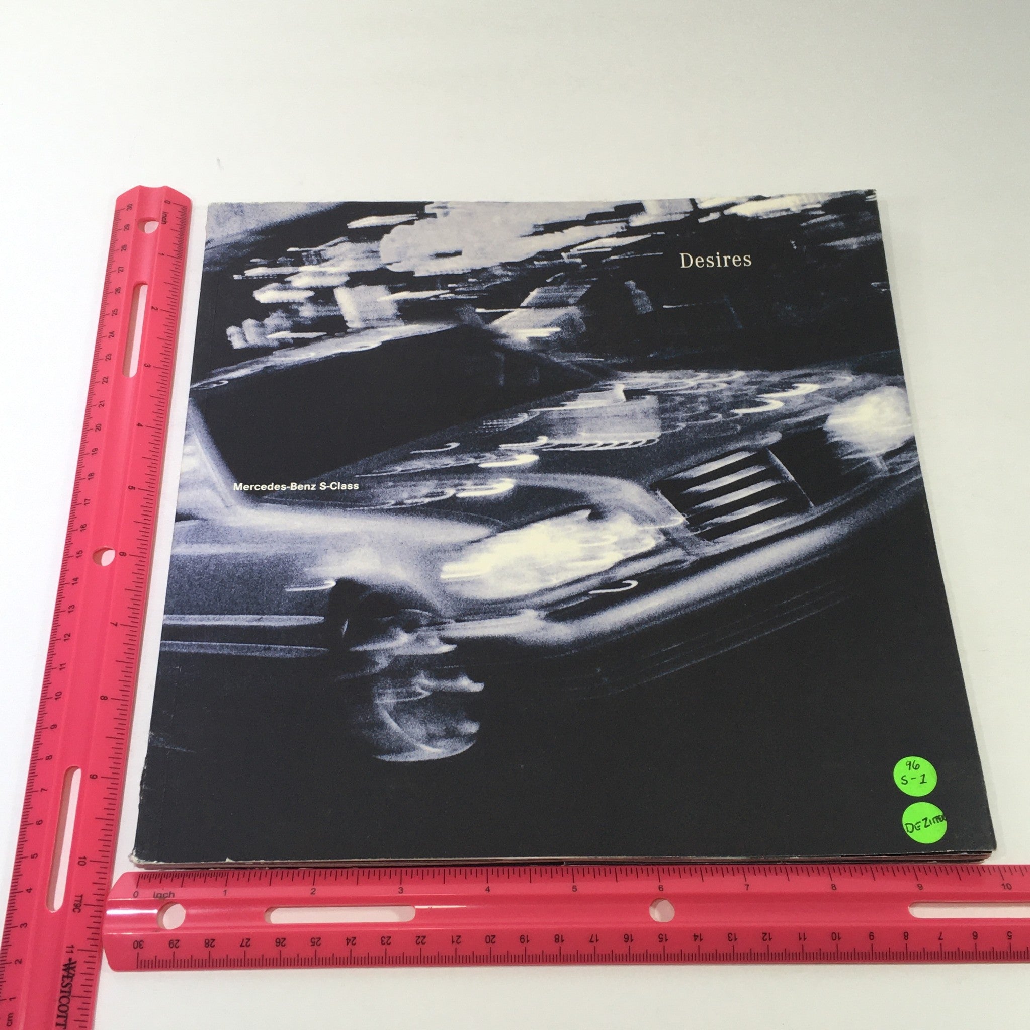 1996 Mercedes-Benz S Class Coupe Dealership Car Auto Brochure Catalog