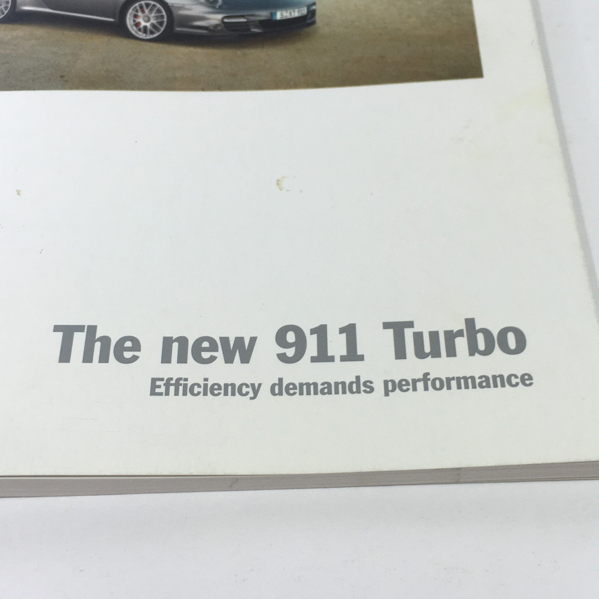 2009 Porsche 911 Turbo Dealership Car Auto Brochure Catalog