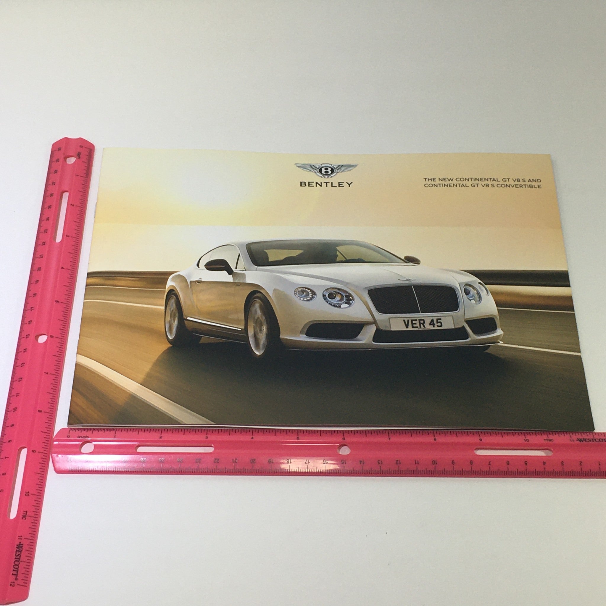 2013 Bentley Continental GT V8 S Dealership Car Auto Brochure Catalog