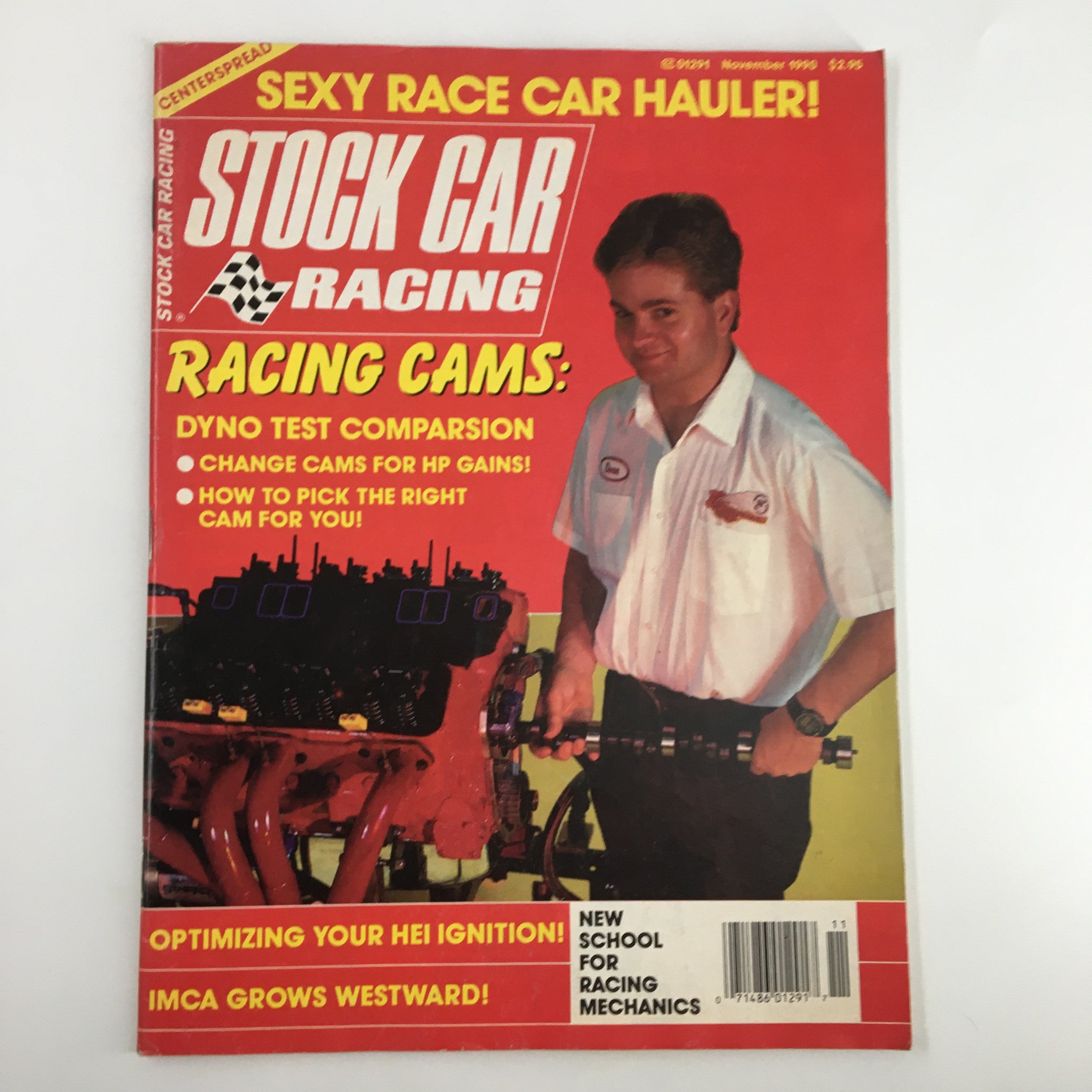 Stock Car Racing Magazine November 1990 Dyno Operator Dean Harvey No Label