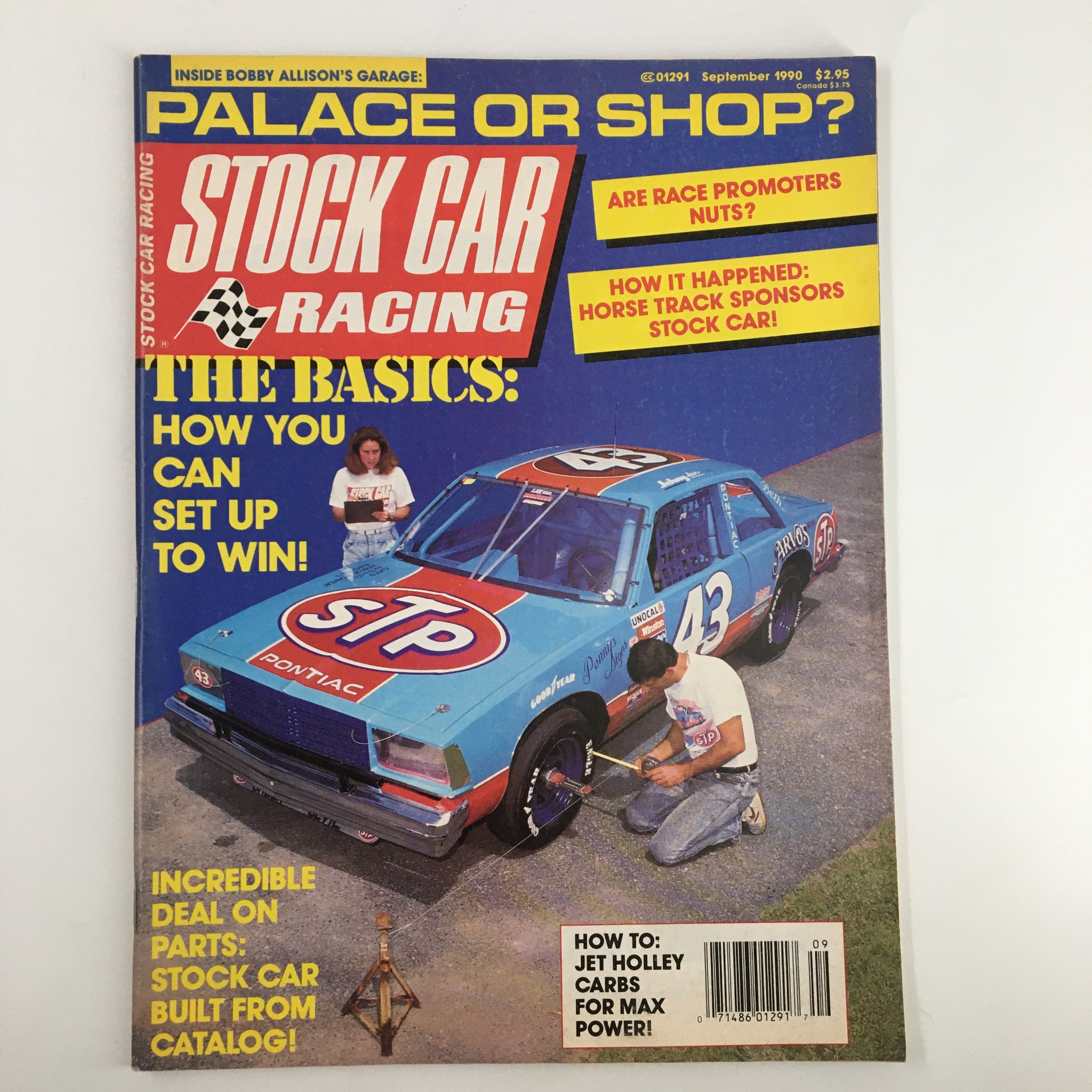 Stock Car Racing Magazine September 1990 Richard Petty / STP Look Alike No Label