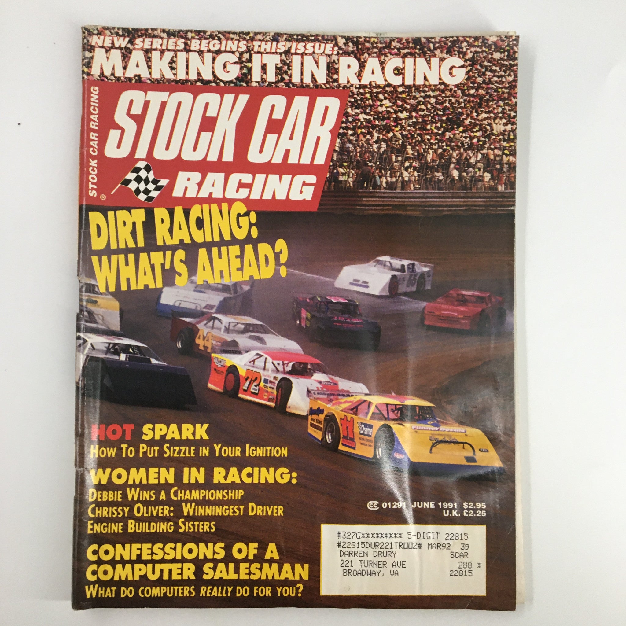 Stock Car Racing Magazine June 1991 Late Models this Spring at Hagerstown