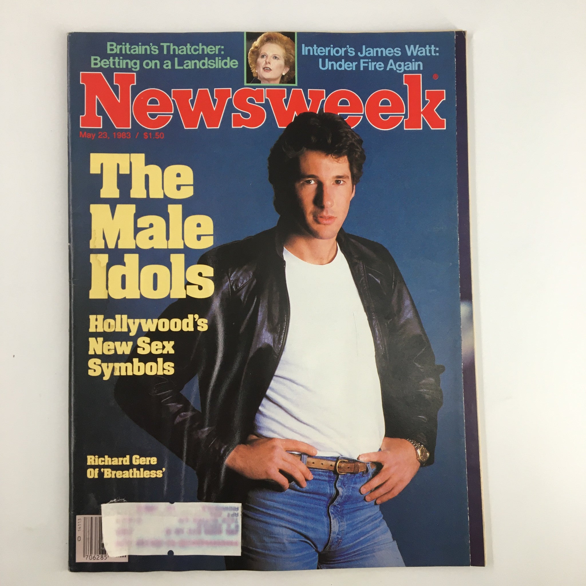 VTG Newsweek Magazine May 23 1983 Richard Gere of 'Breathless' in The Male Idols