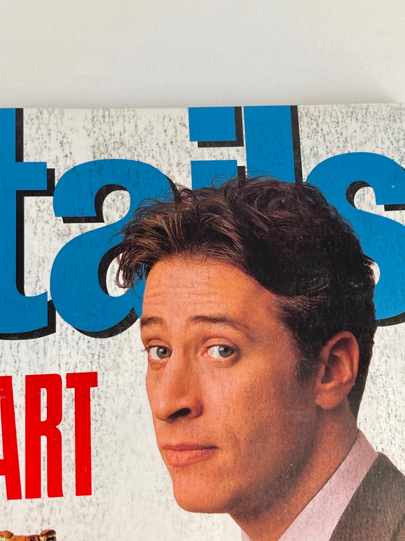 Details Magazine June 1999 Jon Stewart We Grant Him Three Wishes No Label