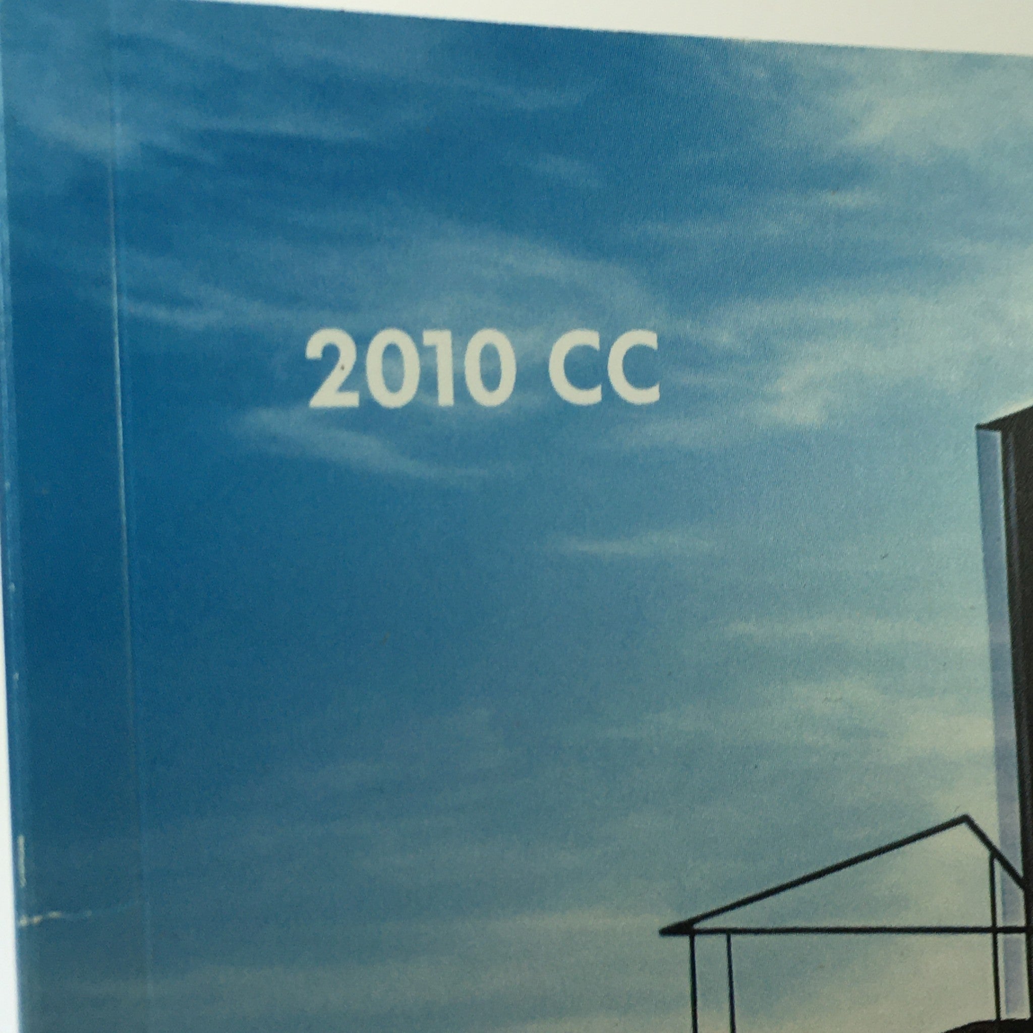 2010 Volkswagen CC Dealership Car Auto Brochure Catalog