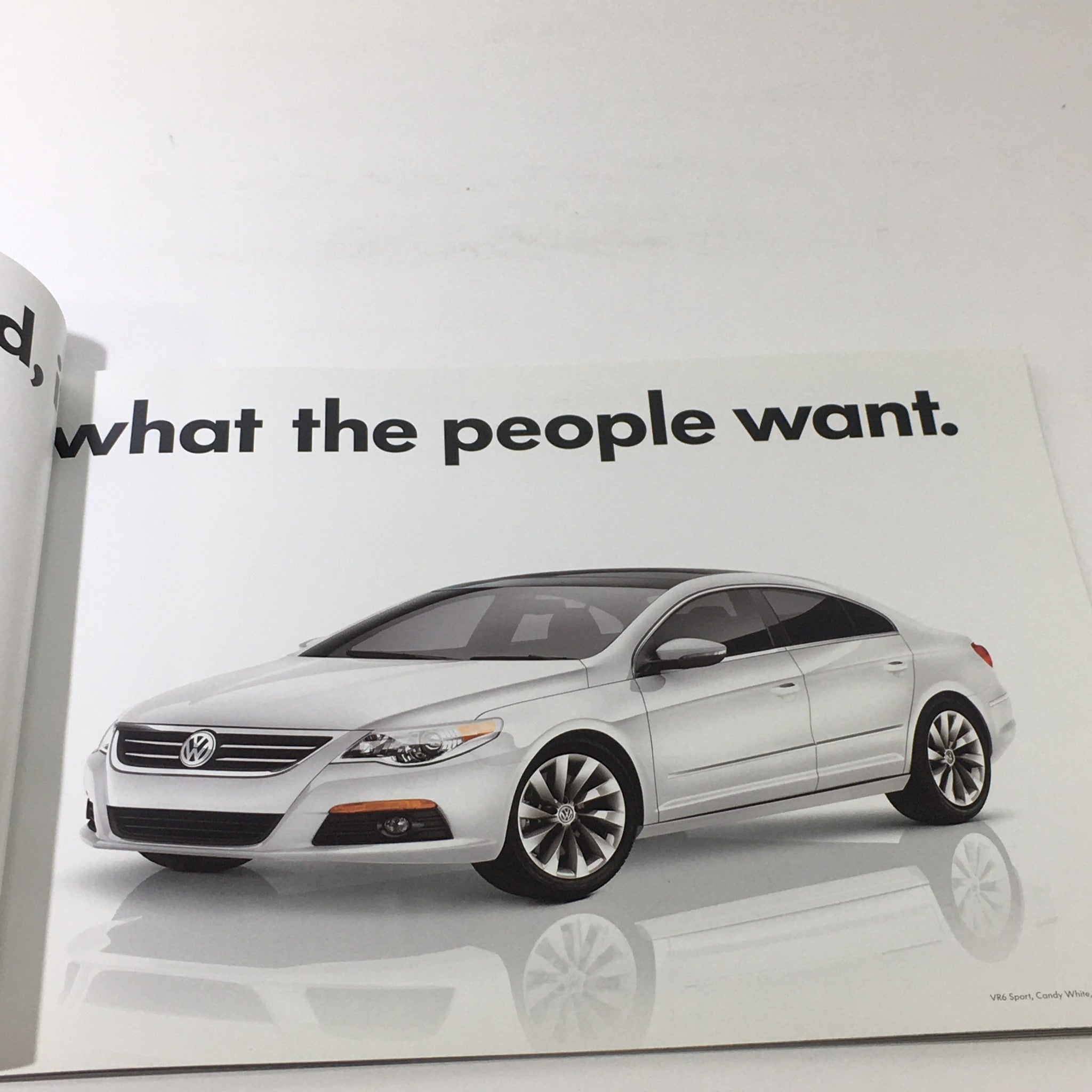 2010 Volkswagen CC Dealership Car Auto Brochure Catalog