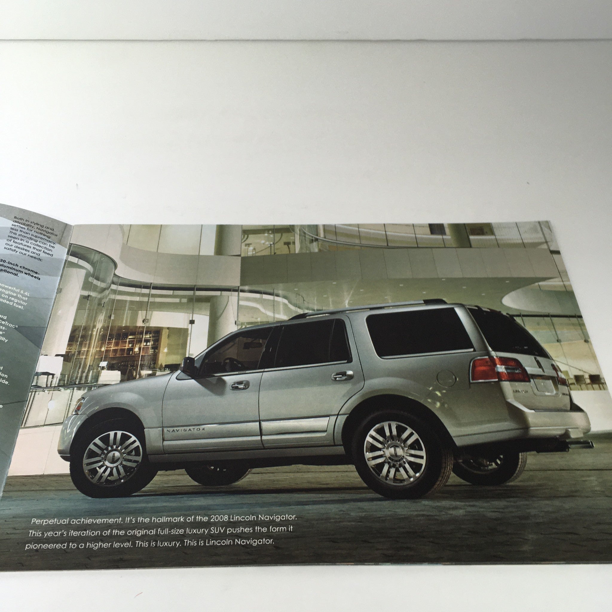 2008 Lincoln Navigator/Navigator L Dealership Car Auto Brochure Catalog