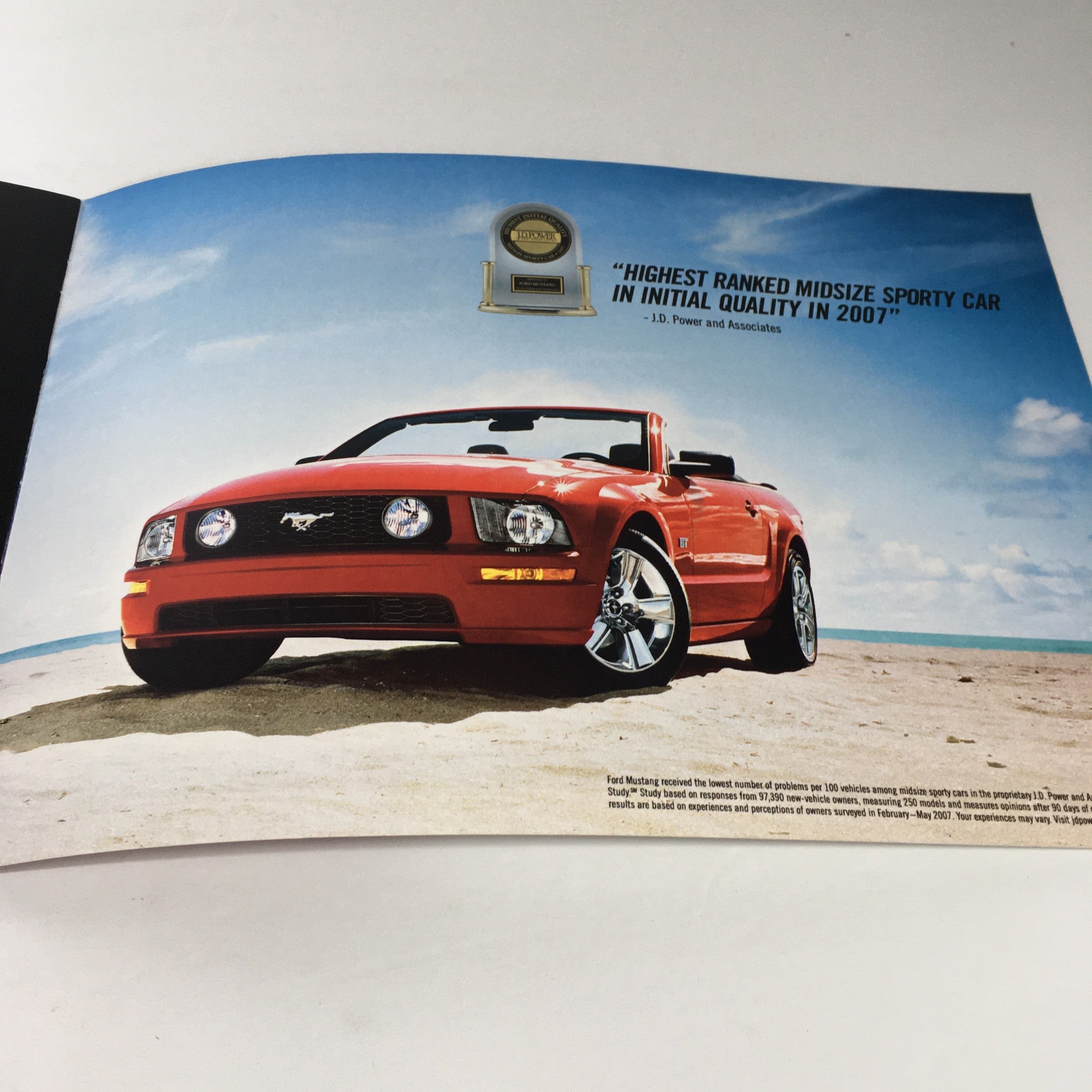 2008 Ford Shelby GT500 Mustang Dealership Car Auto Brochure Catalog