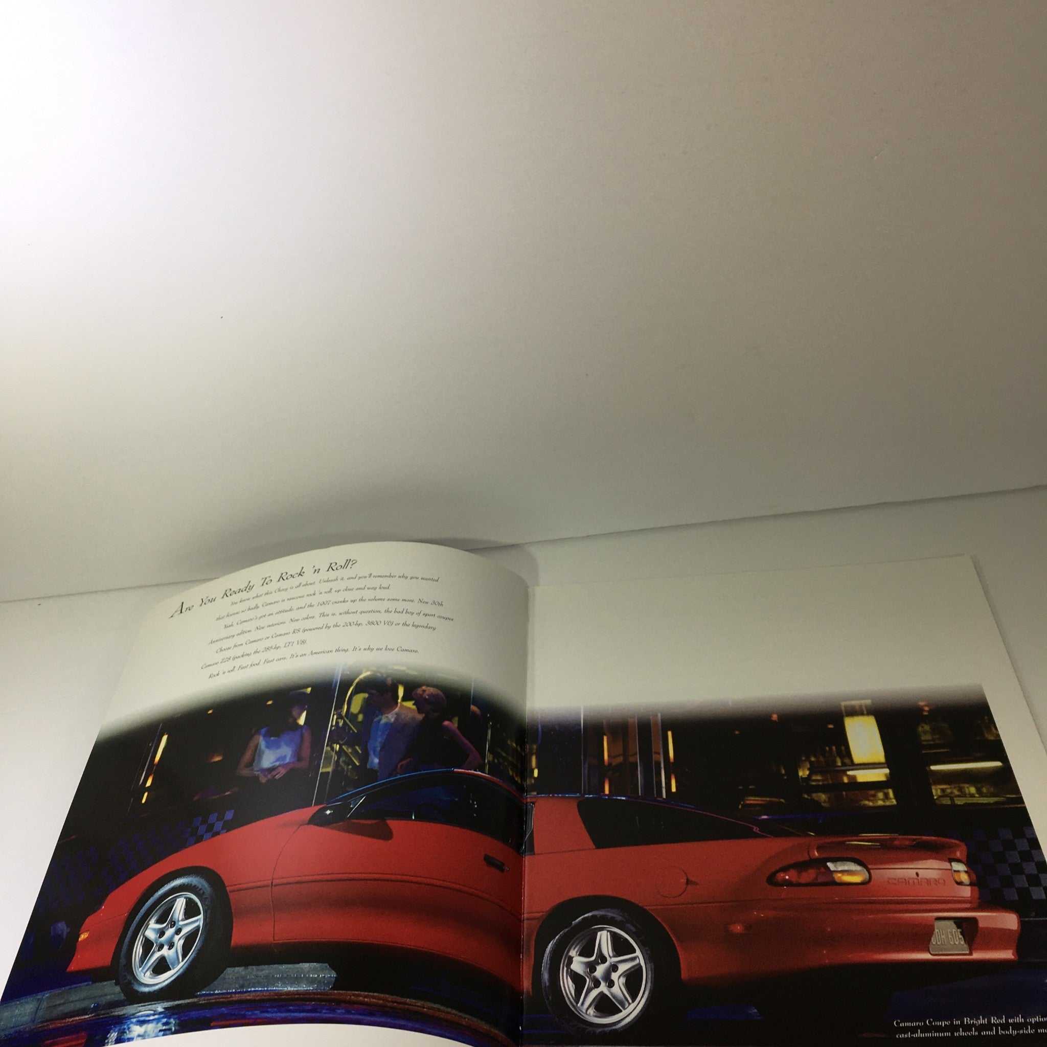 1997 Chevrolet Camaro Dealership Car Auto Brochure Catalog