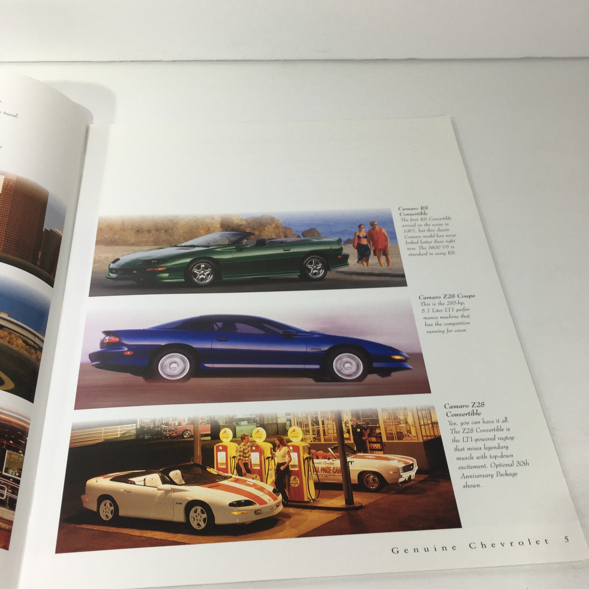 1997 Chevrolet Camaro Dealership Car Auto Brochure Catalog