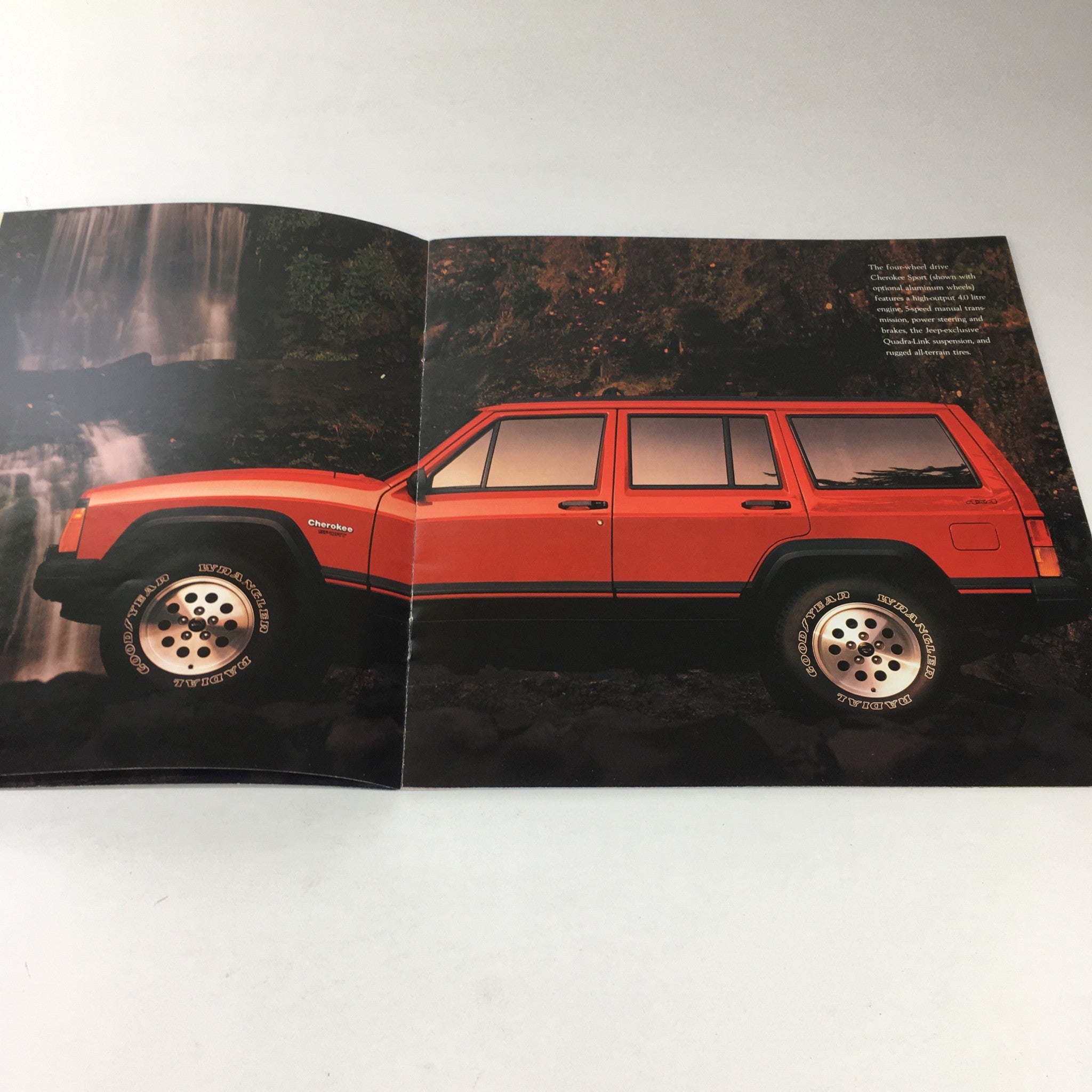 1996 Jeep TJ Wrangler and CJ-2A Dealership Car Auto Brochure Catalog