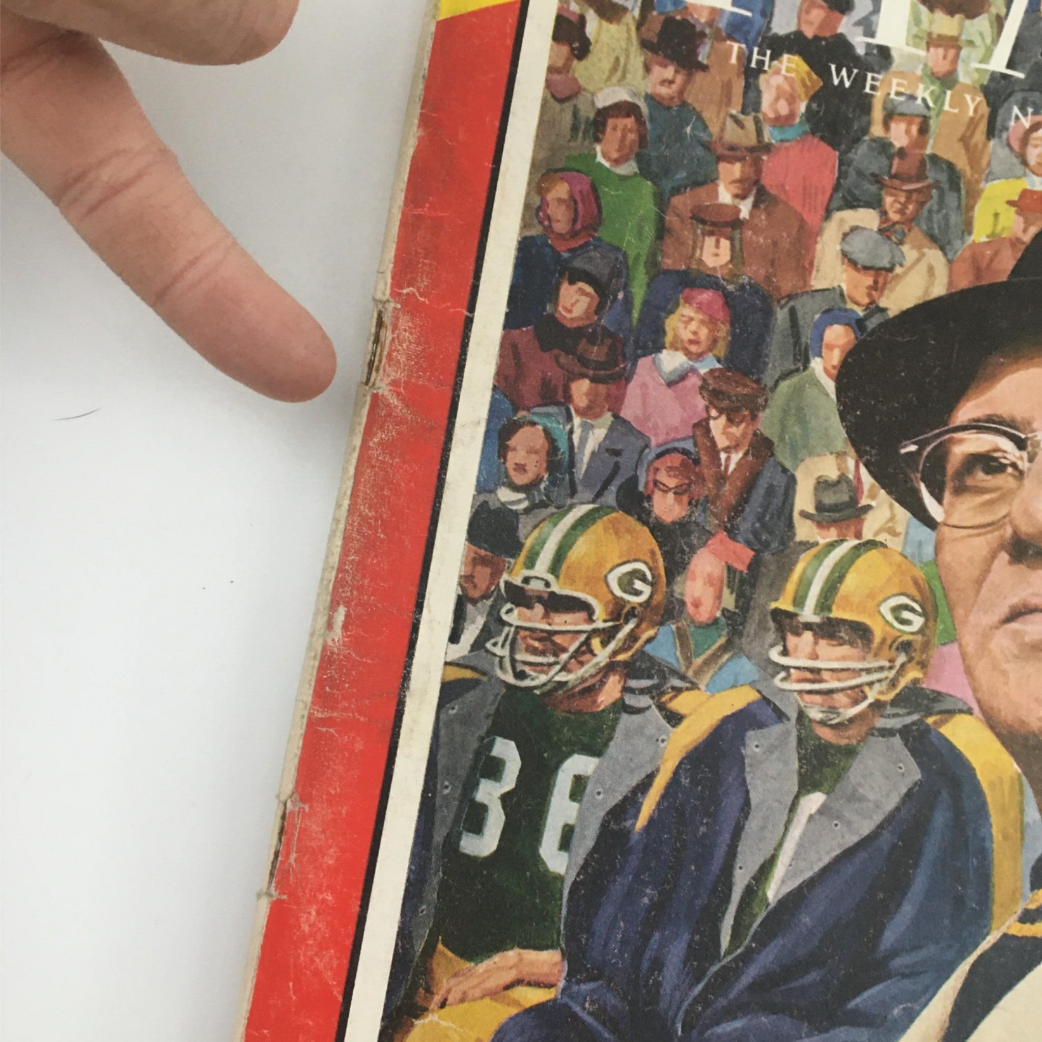 VTG Time The Weekly News Magazine December 21, 1962 Vince Lombardi, Newsstand