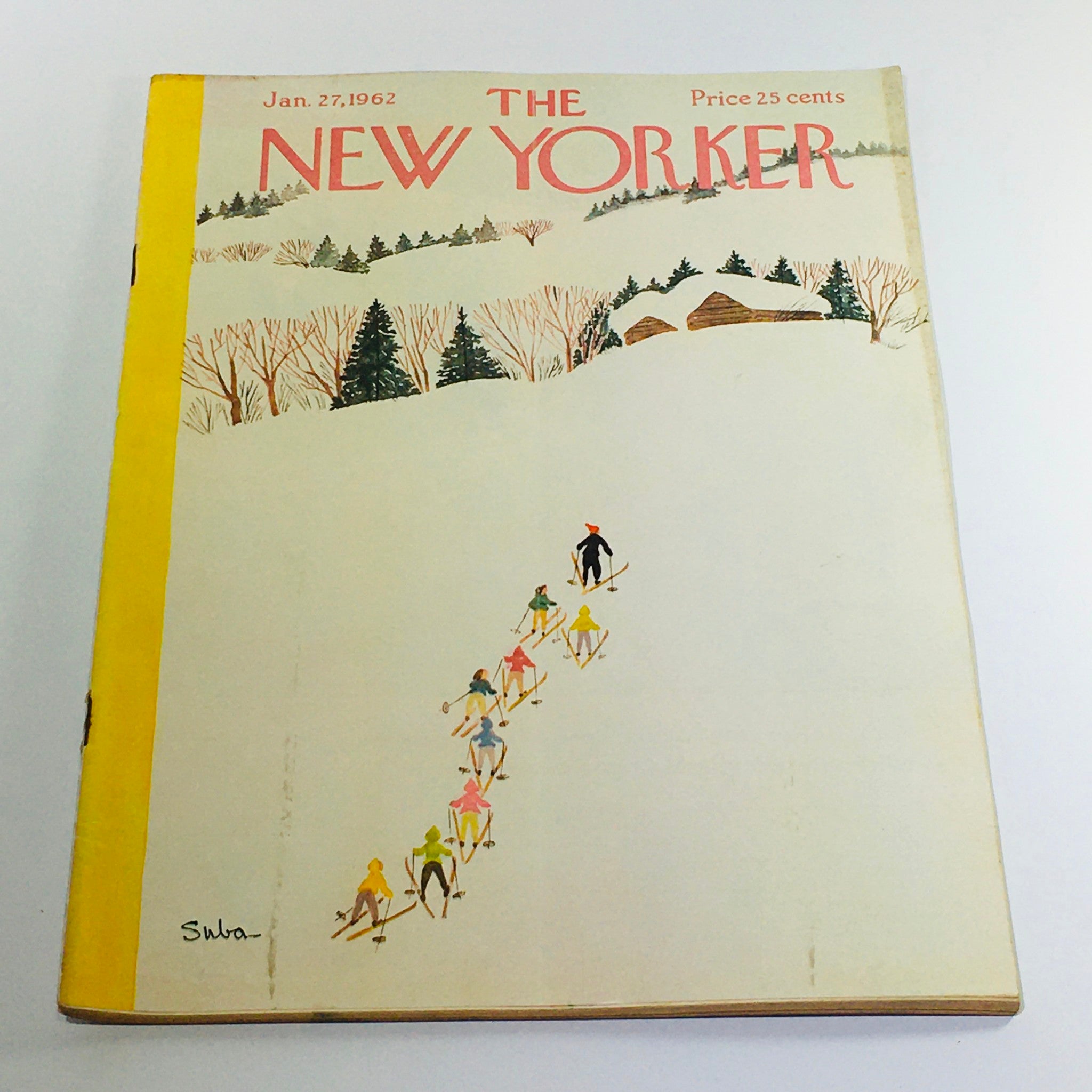 The New Yorker: January 27 1962 Full Magazine/Theme Cover Susanne Suba