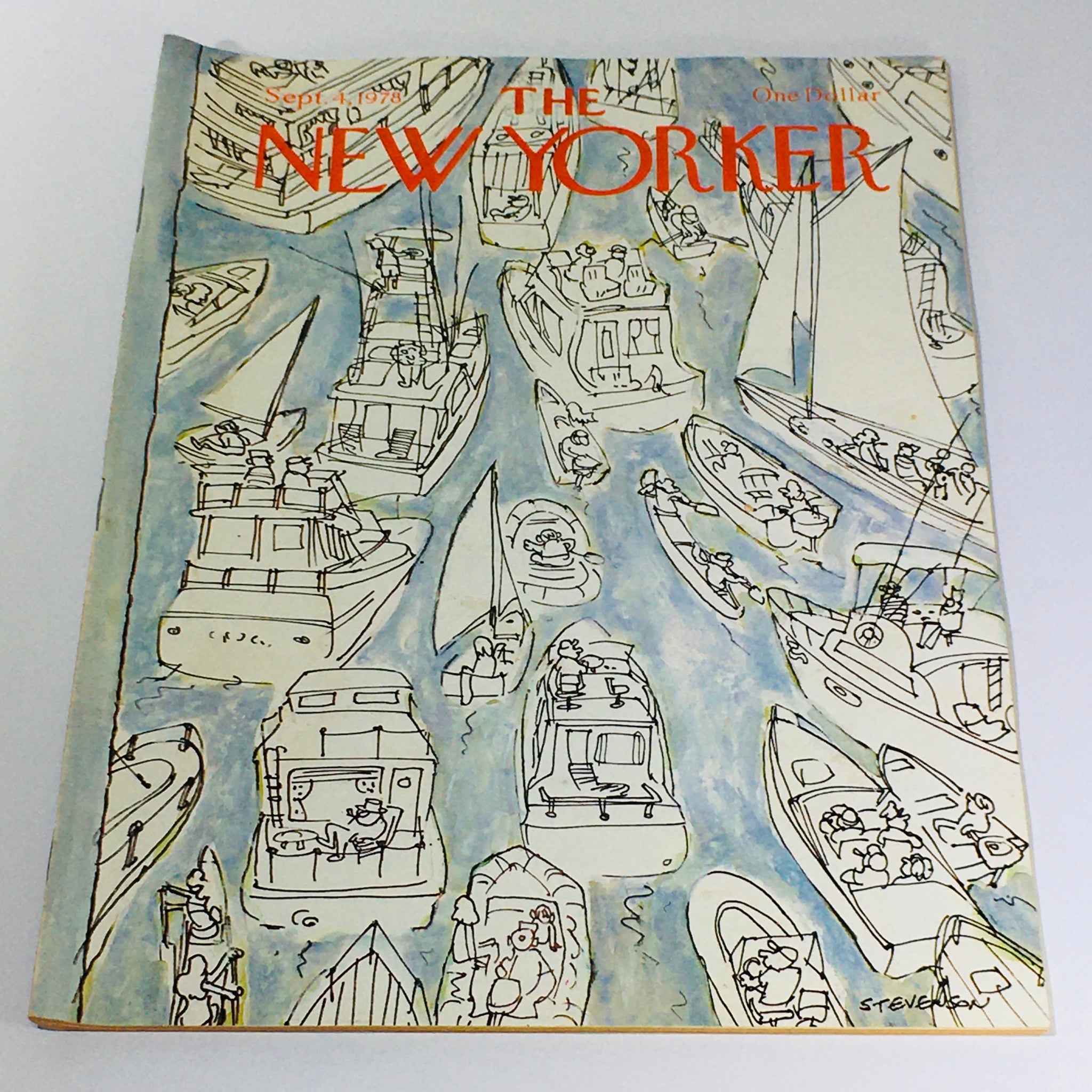 The New Yorker: September 4 1978 Full Magazine/Theme Cover James Stevenson