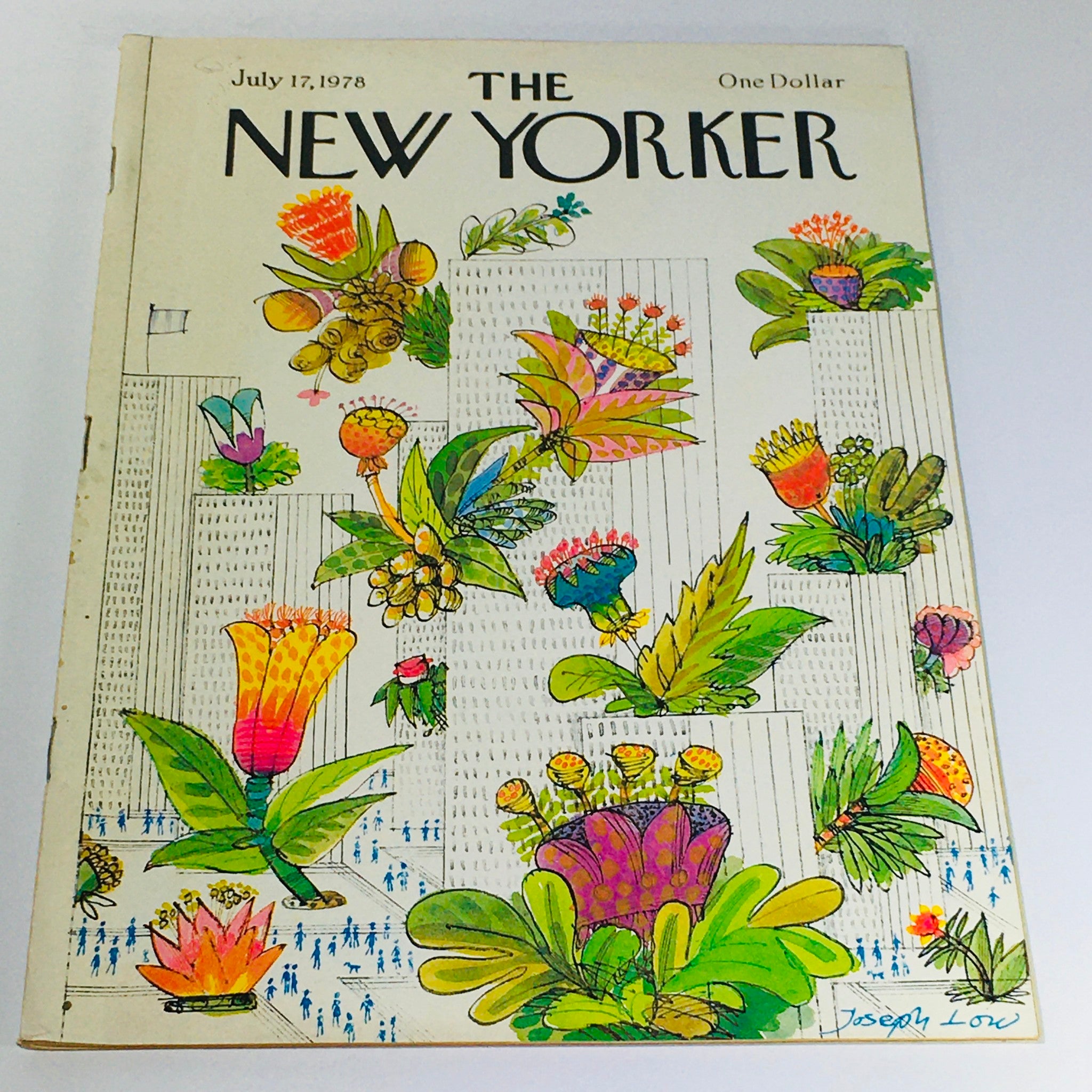 The New Yorker: July 17 1978 Full Magazine/Theme Cover Joseph Low