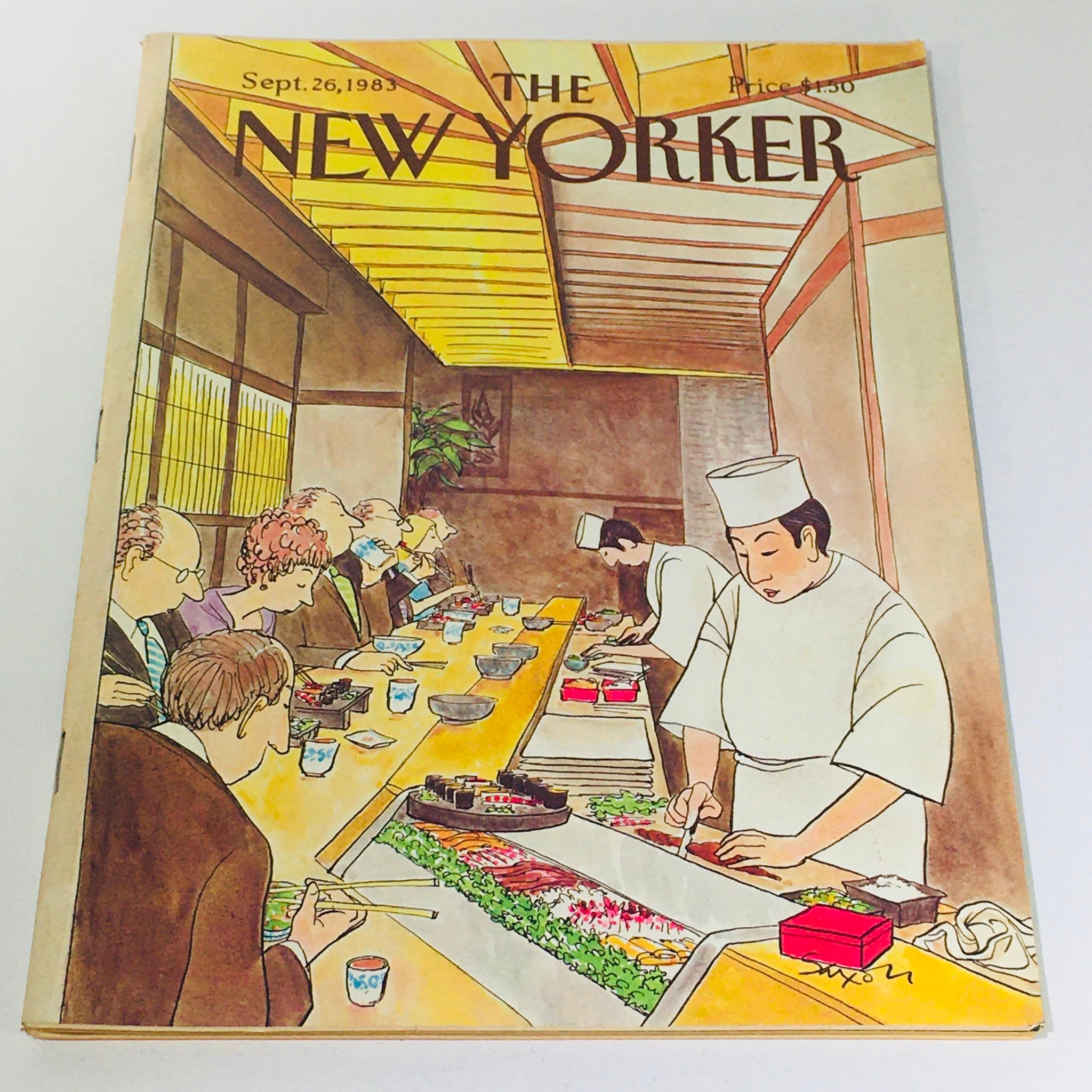 The New Yorker: September 26 1983 - Full Magazine/Theme Cover Charles Saxon