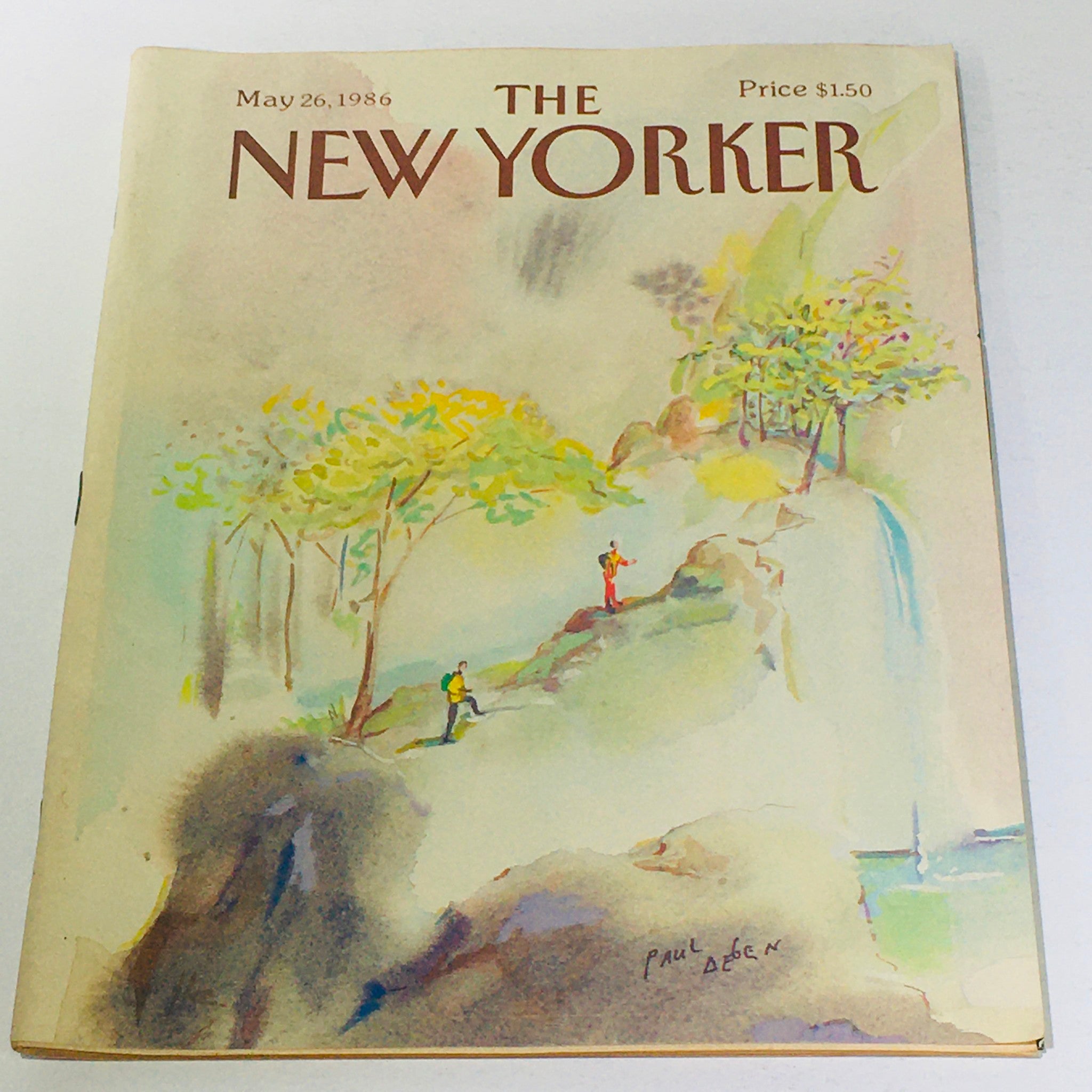 The New Yorker: May 26 1986 - Full Magazine/Theme Cover Paul Degen