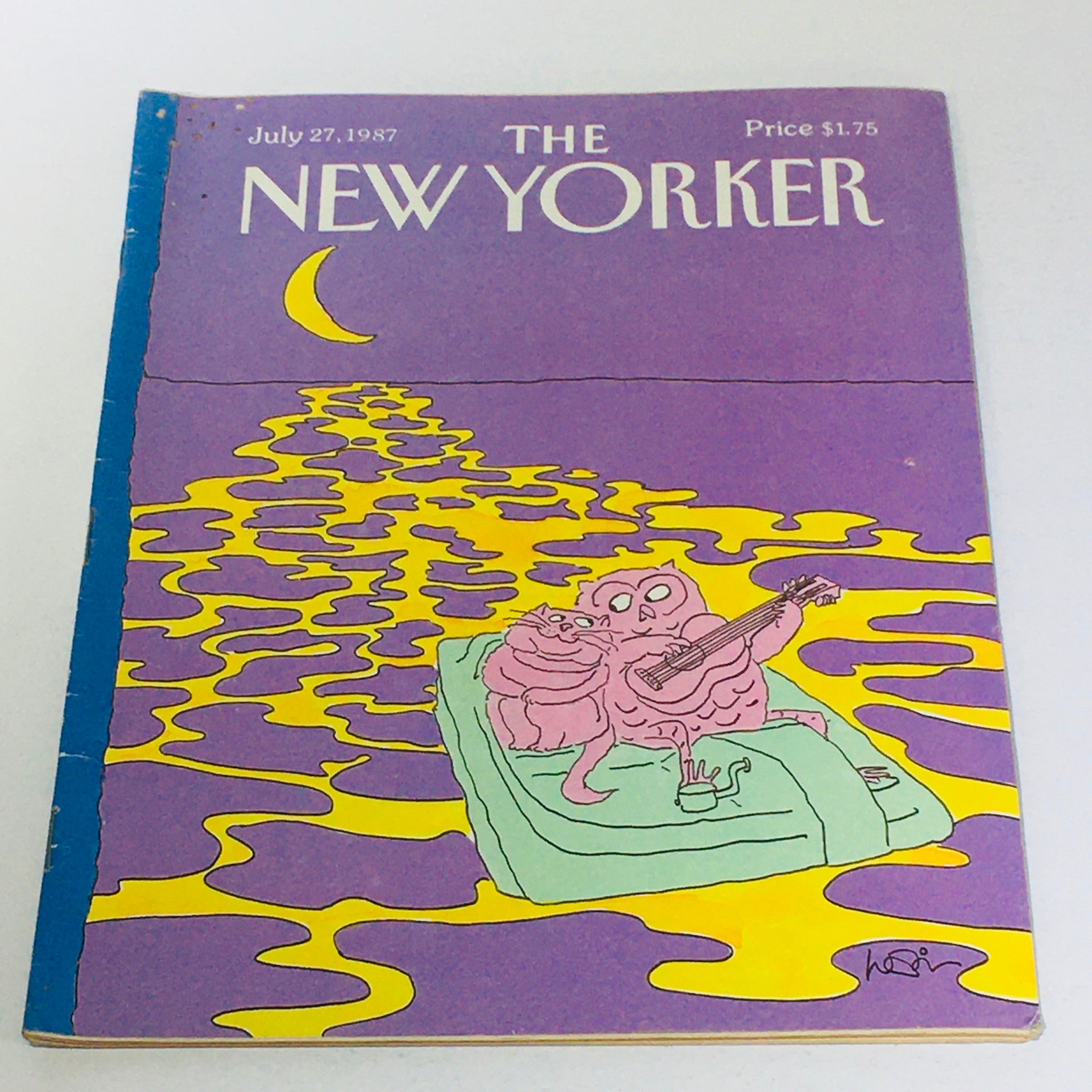 The New Yorker: July 27 1987 - Full Magazine/Theme Cover Arnie Levin