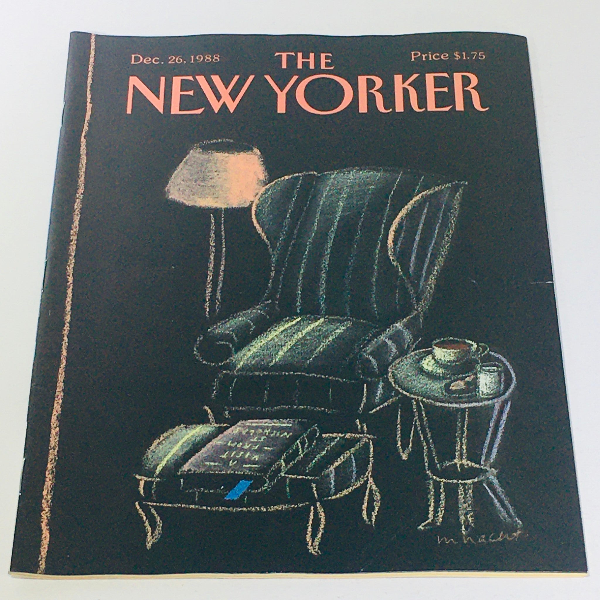 The New Yorker: December 26 1988 - Full Magazine/Theme Cover Merle Nacht