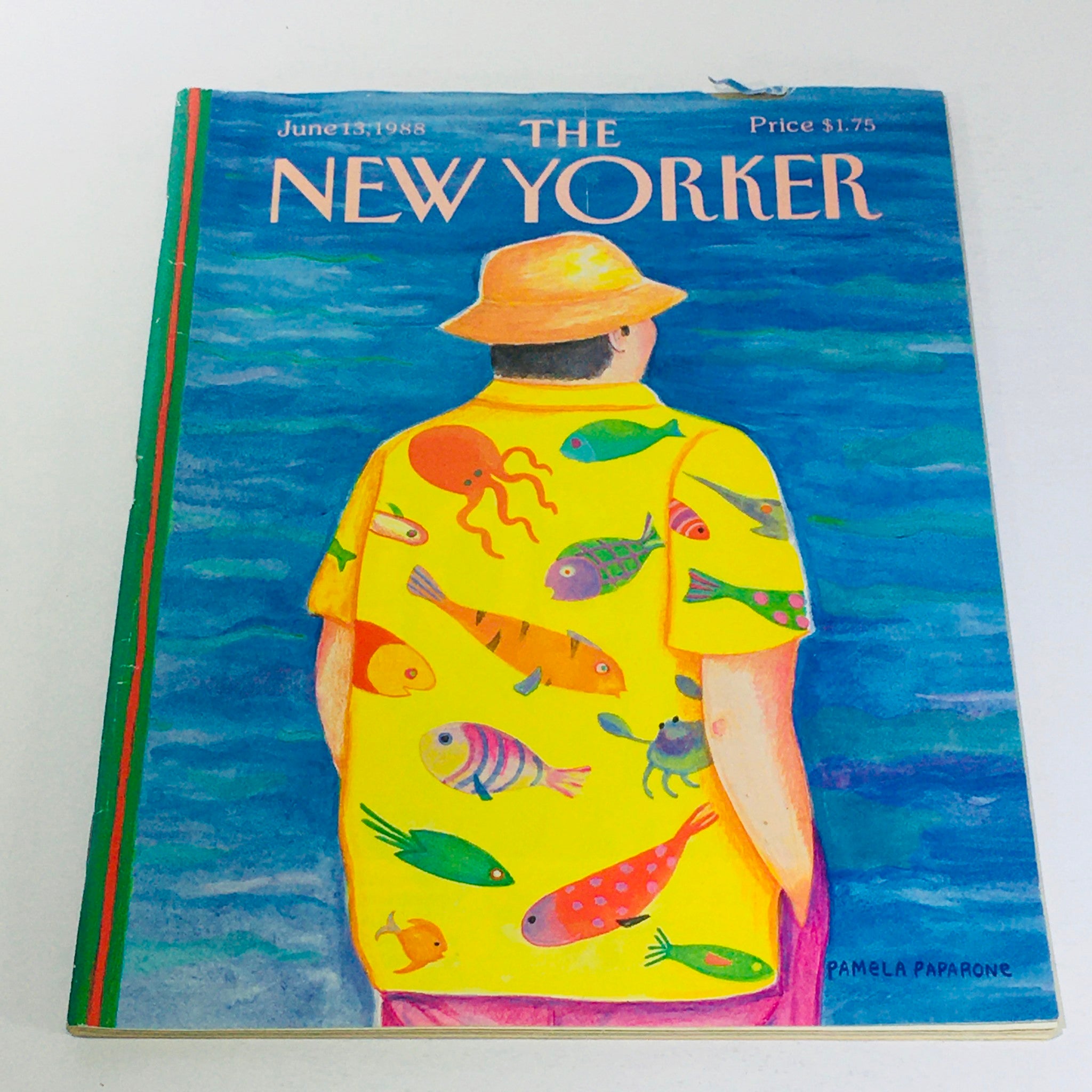 The New Yorker: June 13 1988 - Full Magazine/Theme Cover Pamela Paparone