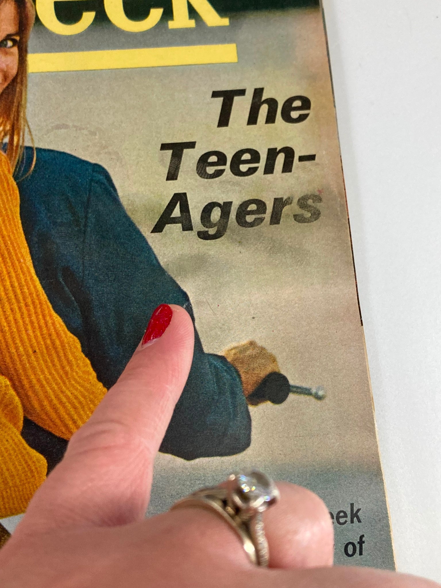 VTG Newsweek Magazine March 21 1966 The Teen-Agers What They're Really Like