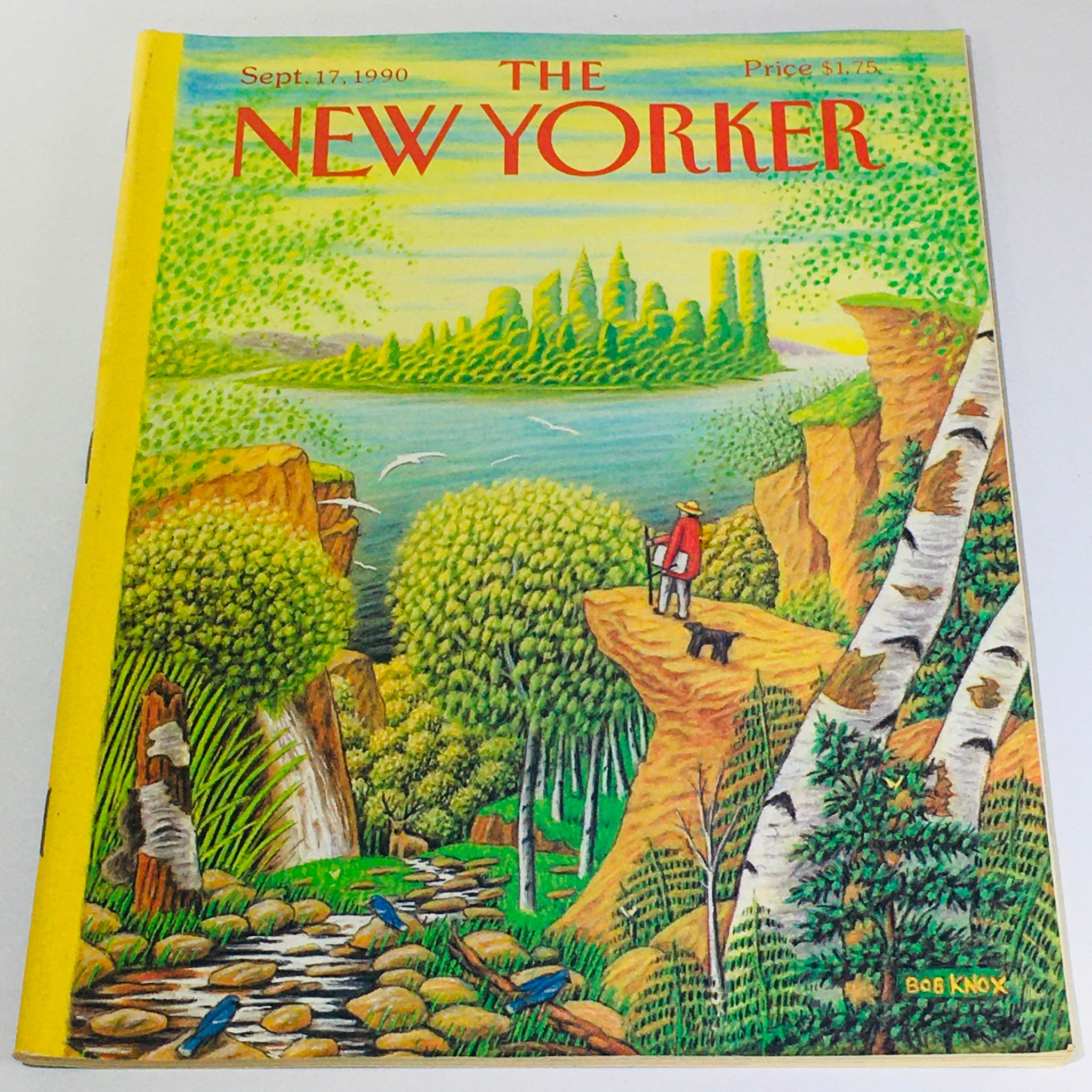 The New Yorker: September 17 1990 - Full Magazine/Theme Cover Box Knox