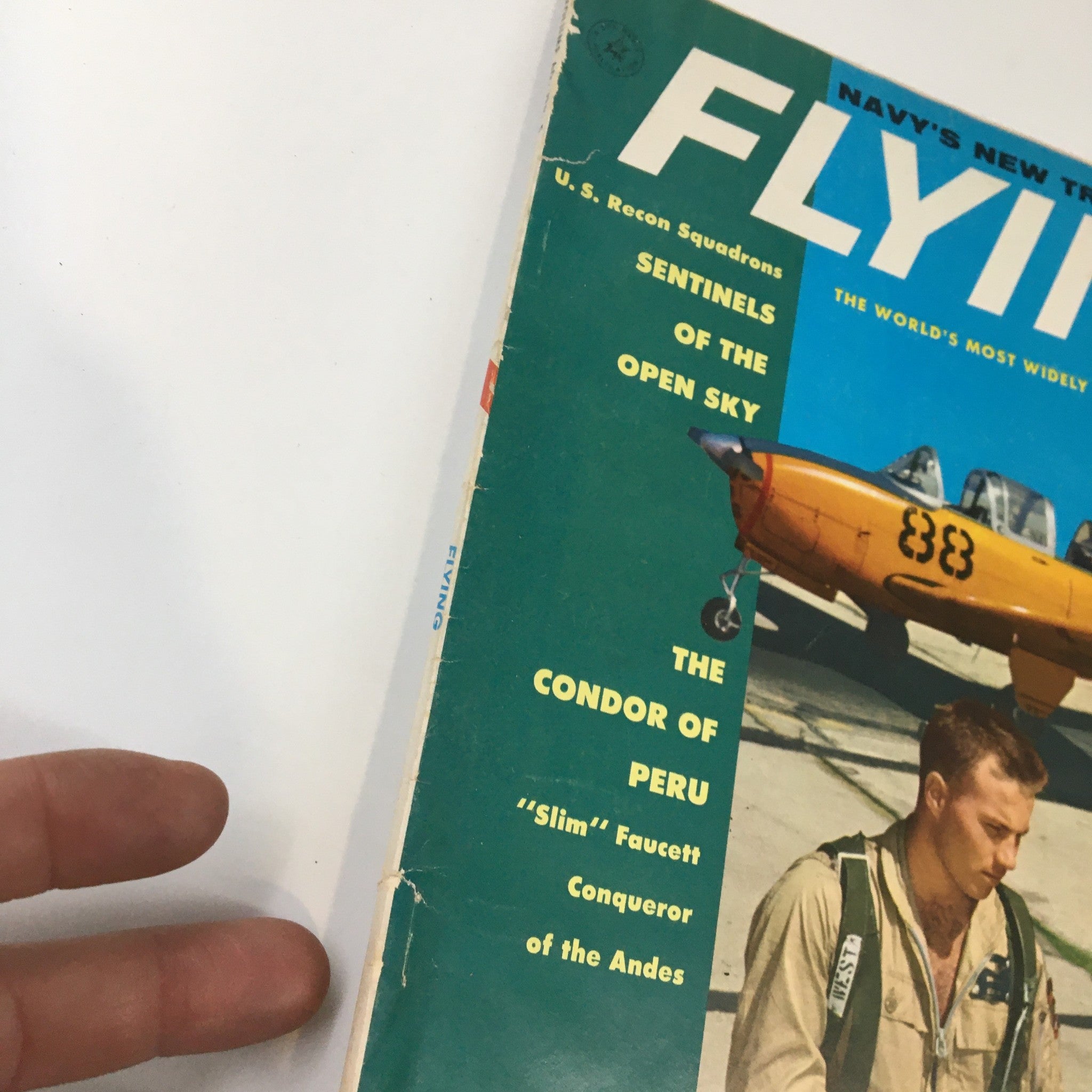 VTG Flying Aviation Magazine May 1957 Sentinels of the Open Sky No Label