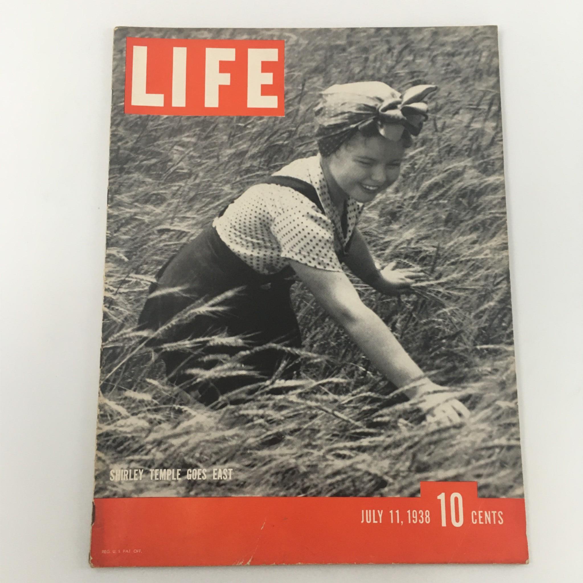 VTG Life Magazine July 11, 1938 Shirley Temple, Mummy of John St. Helen