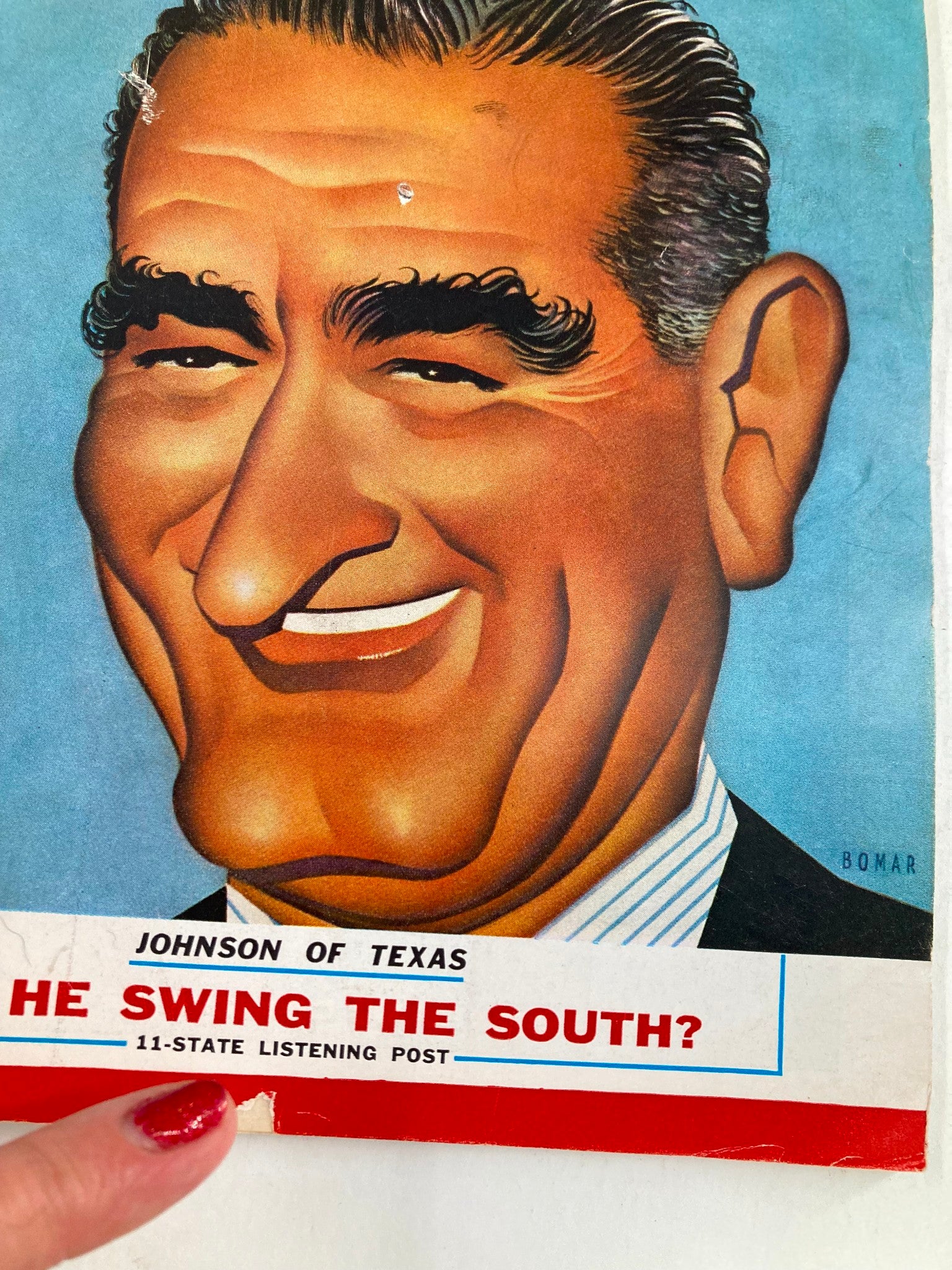 VTG Newsweek Magazine August 15 1960 Lyndon B. Johnson Can He Swing The South