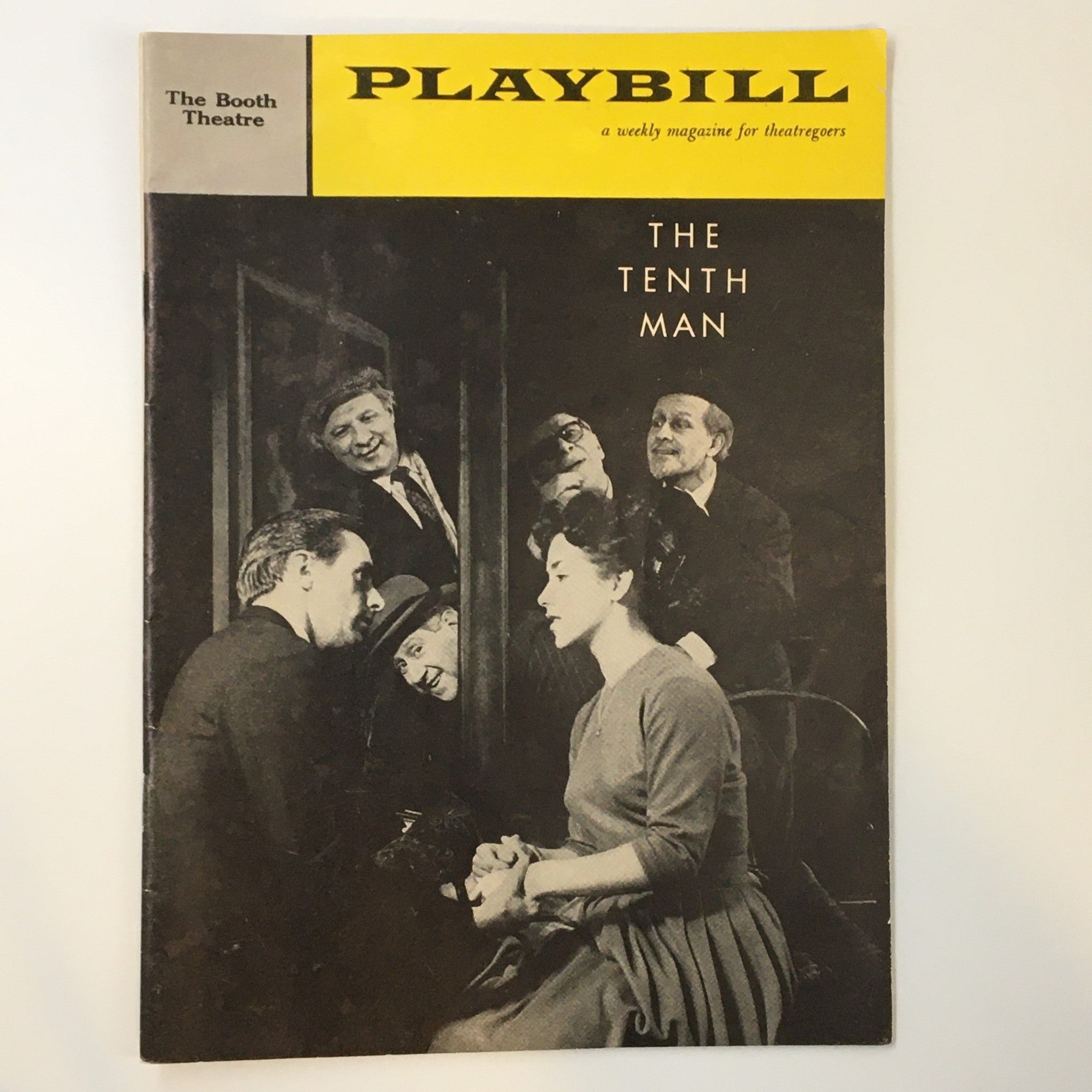 1959 Playbill The Booth Theatre The Tenth Man by Tyrone Guthrie