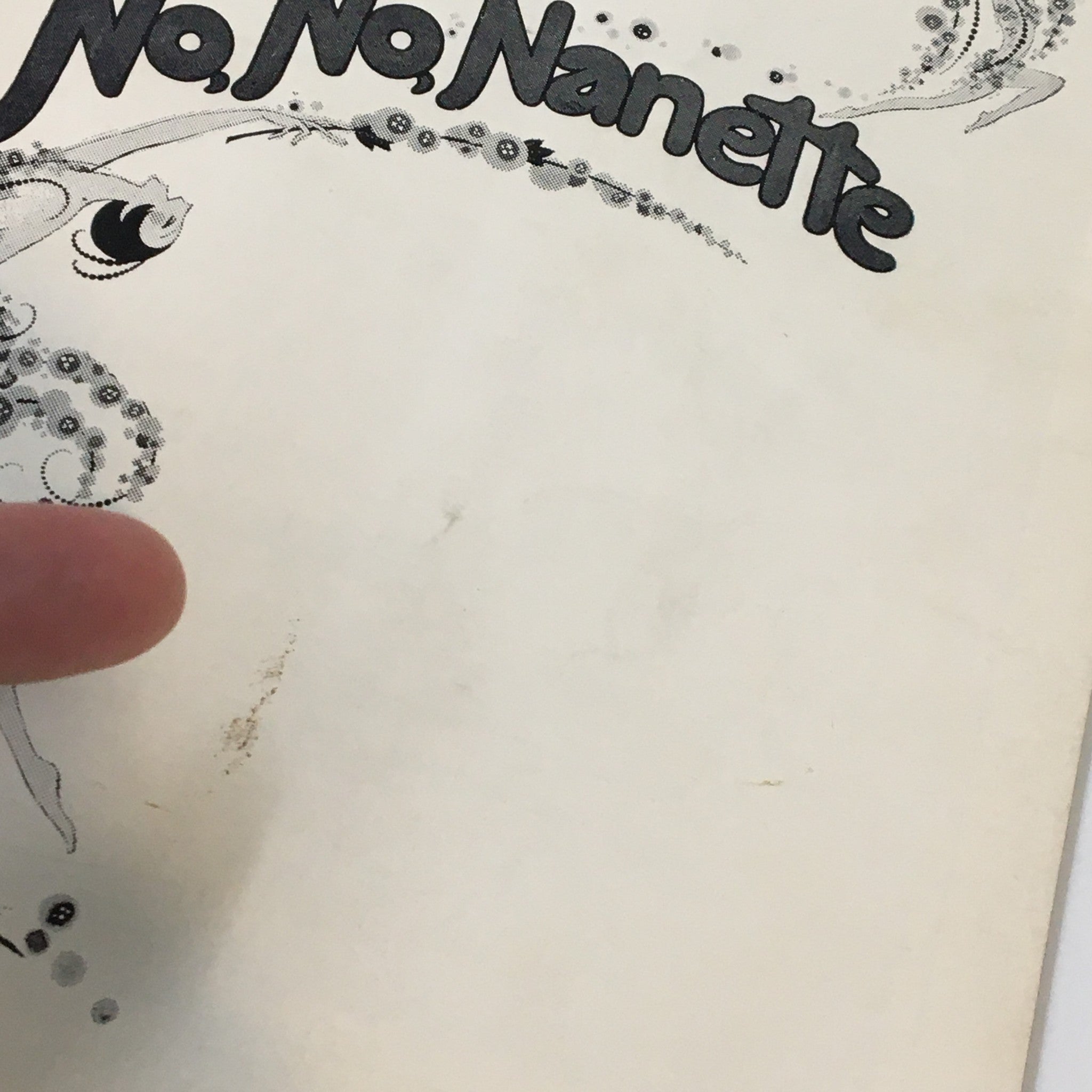 1970 Playbill Shubert Theatre 1925 Musical No, No, Nanette by Busby Berkeley