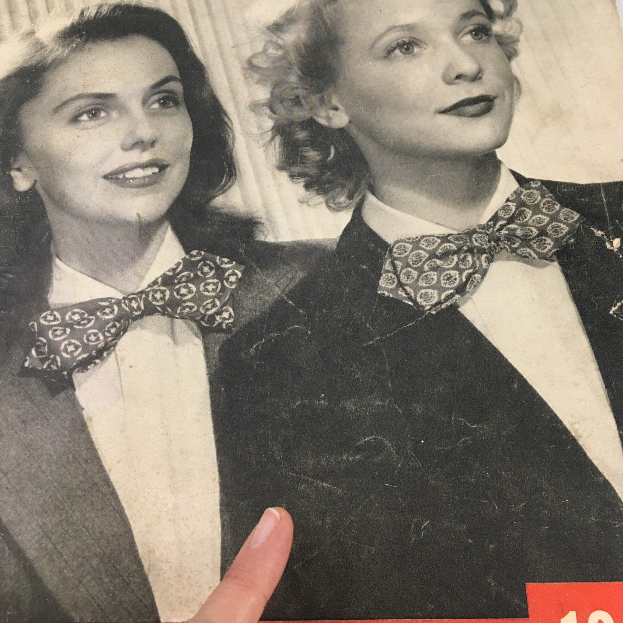 VTG Life Magazine March 1 1943 Bow Ties Feature Newsstand