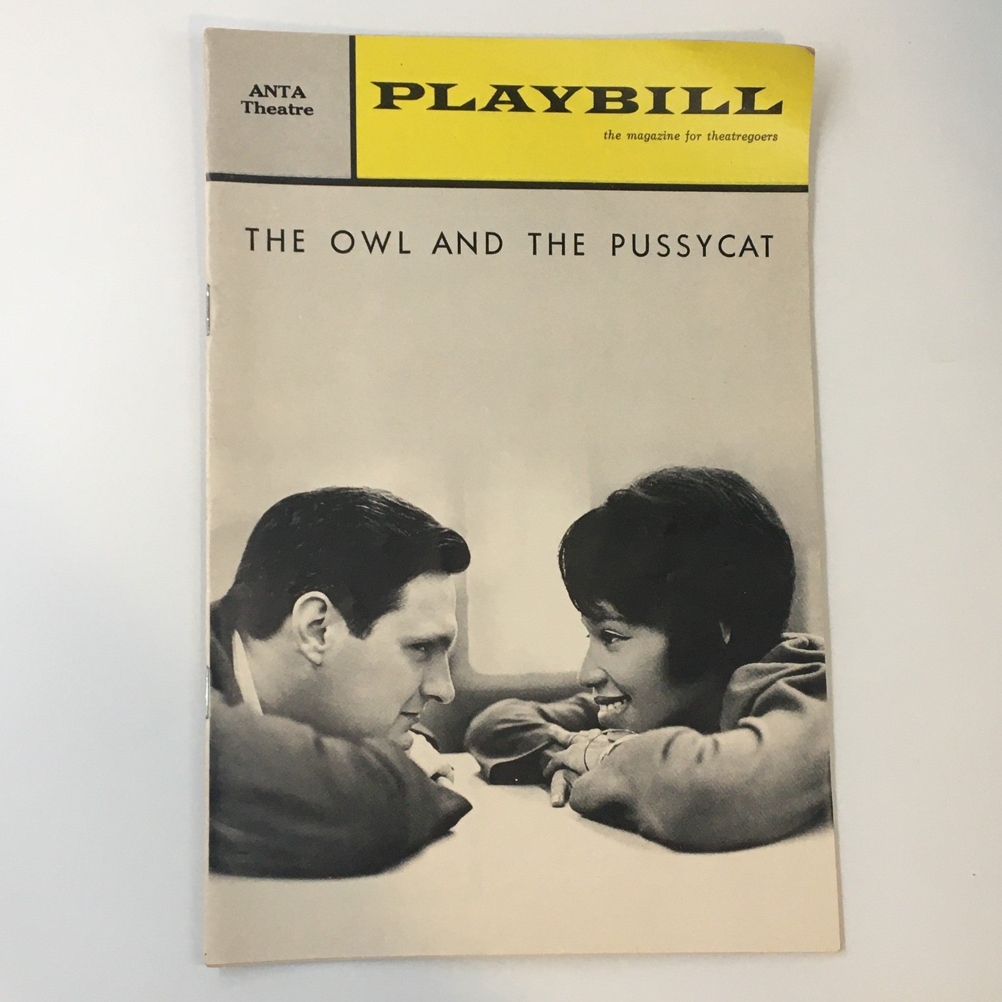 1965 Playbill Anta Theatre The Owl and The Pussycat by Arthur Storch