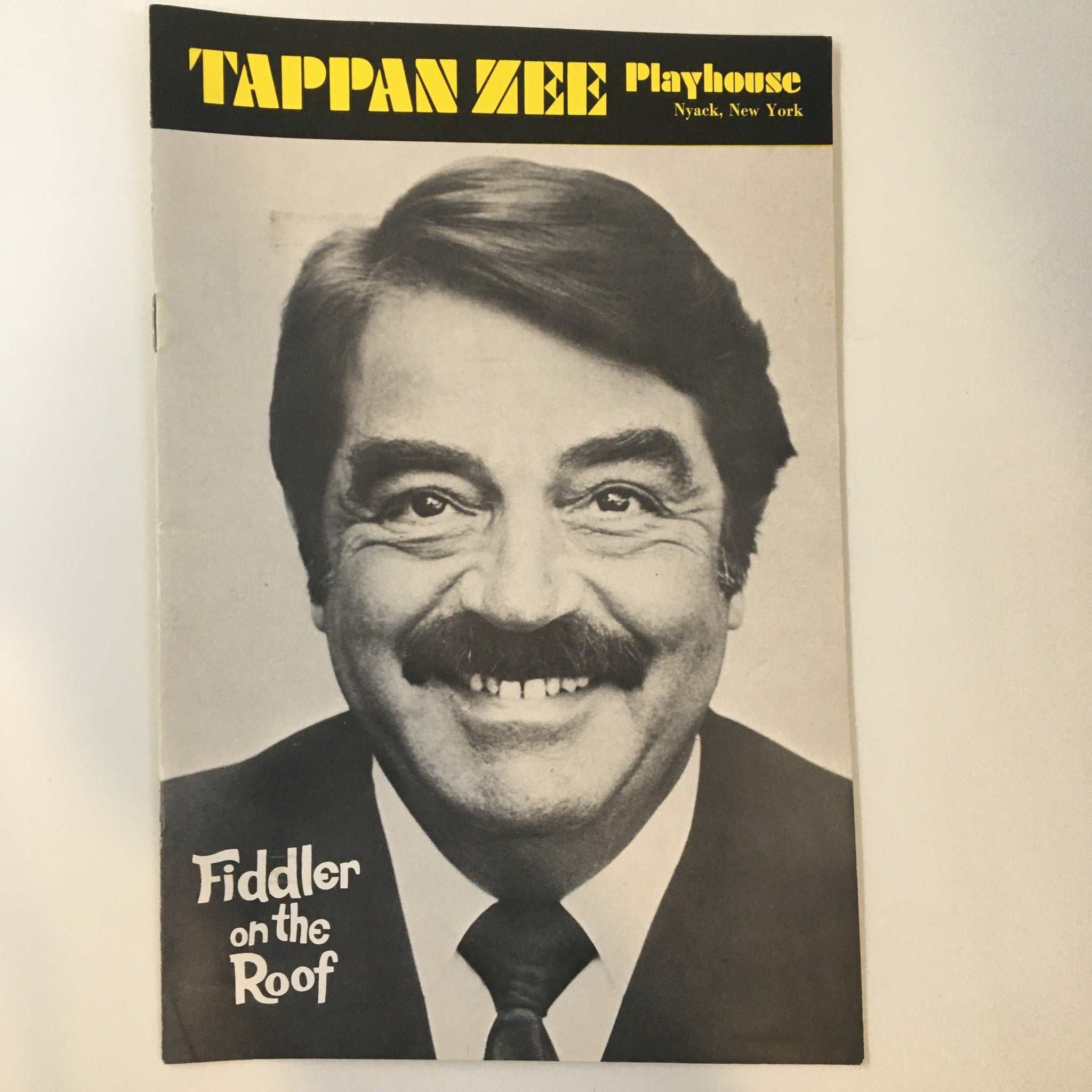 1970 Tappan Zee Playhouse New York Fiddler on the Roof by Jerome Robbins