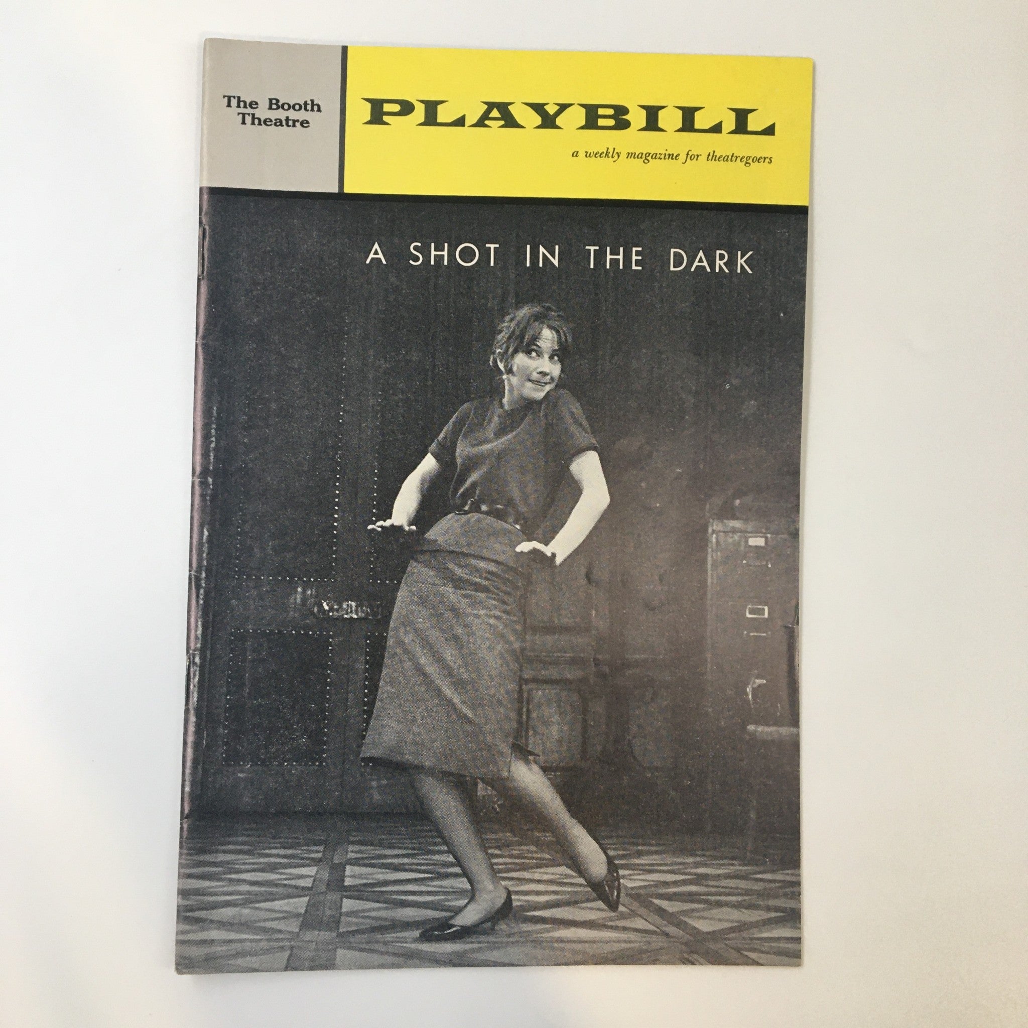 1962 Playbill The Booth Theatre A Shot In The Dark by Harold Clurman