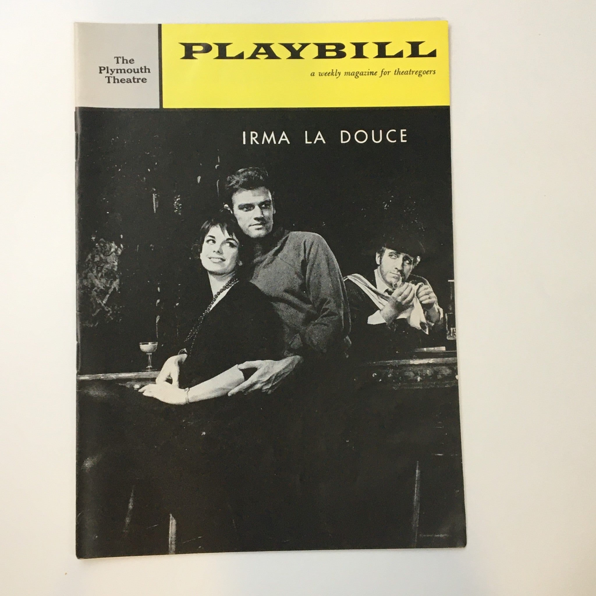 1961 Playbill The Plymouth Theatre Elizabeth Seal Keith Michell in Irma La Douce