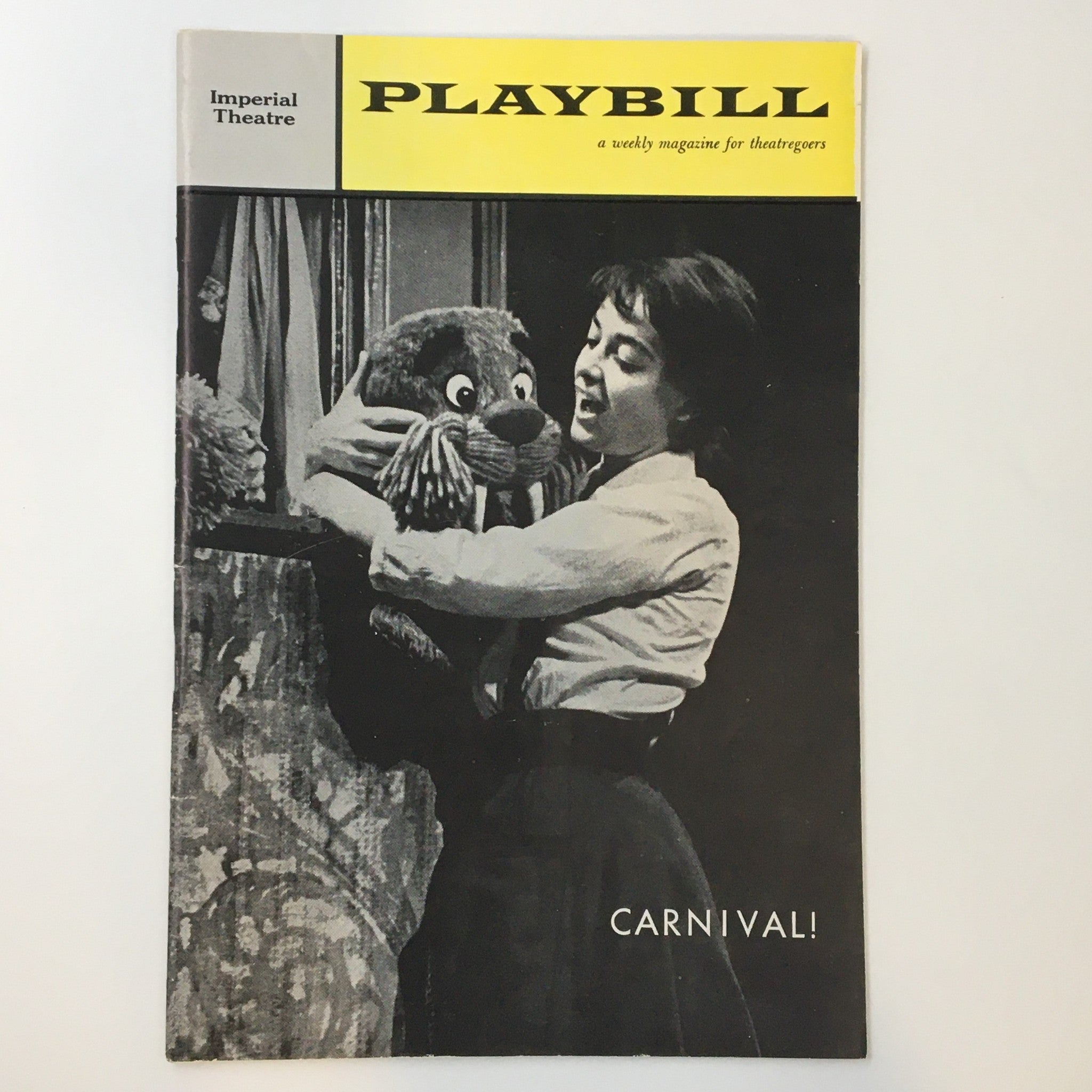 1962 Playbill Imperial Theatre Anna Maria Alberghetti in Carnival Gower Champion