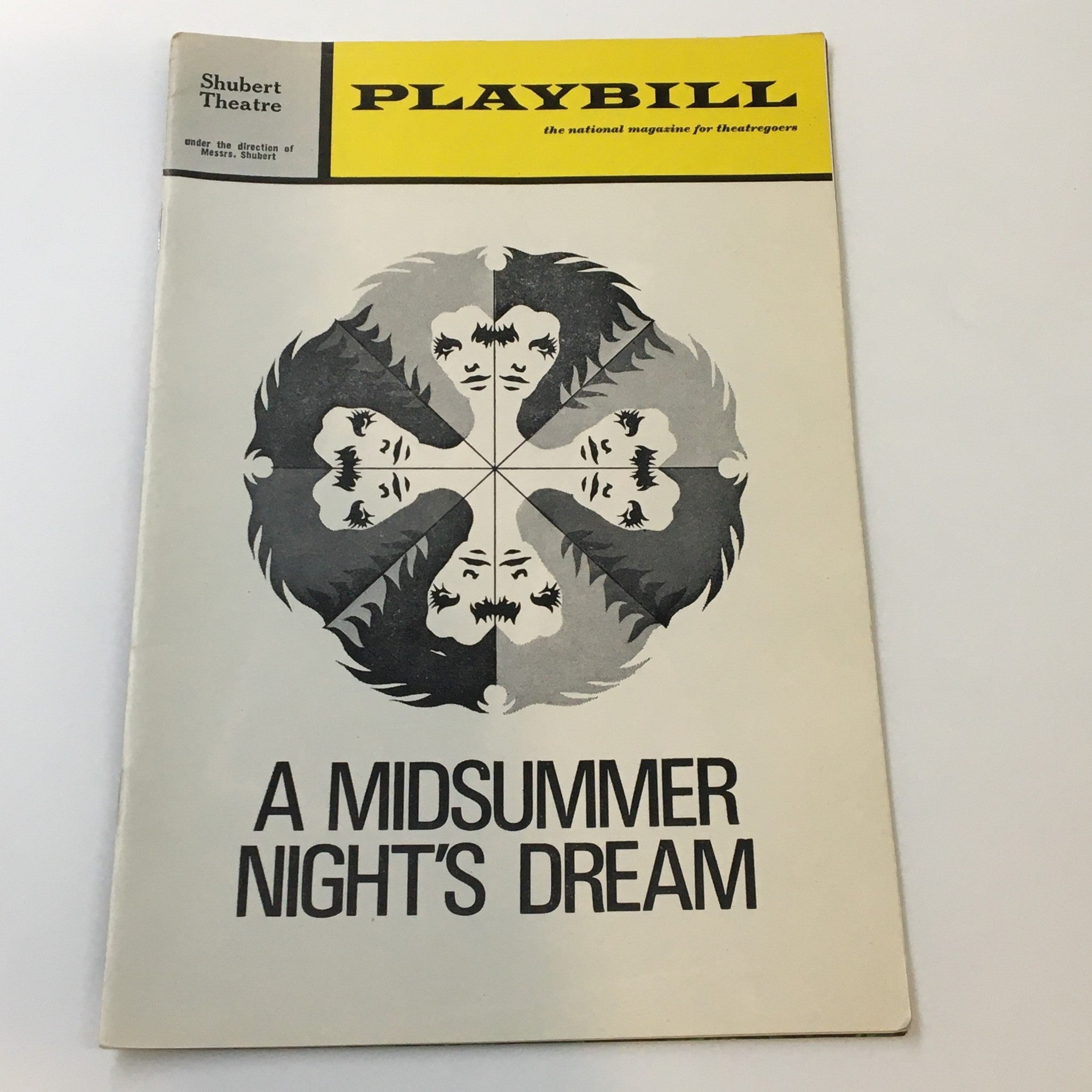 1971 Playbill Shubert Theatre A Midsummer Night's Dream by Peter Brook