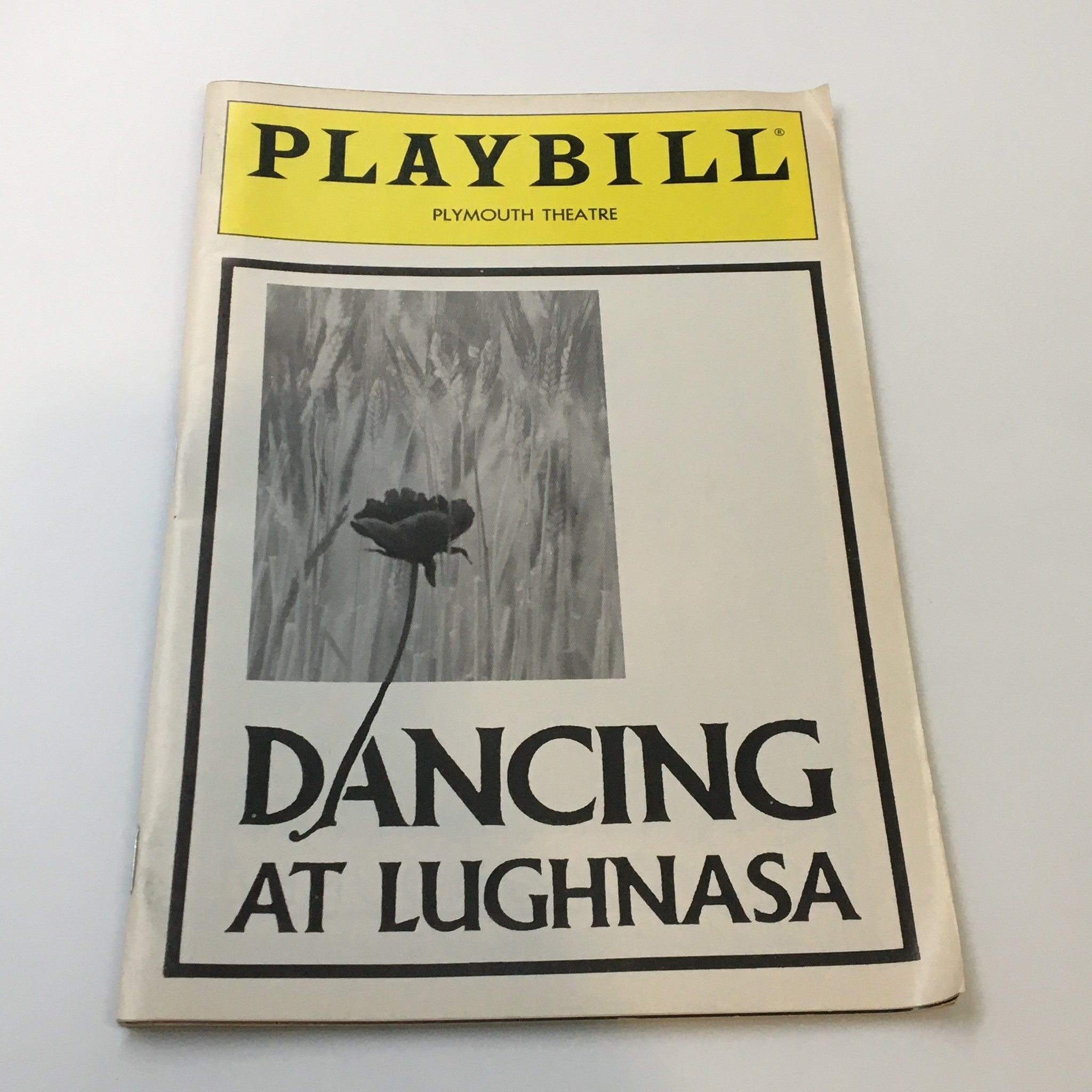 1992 Playbill Plymouth Theatre Brian Friel's Dancing at Lughnasa Patrick Mason