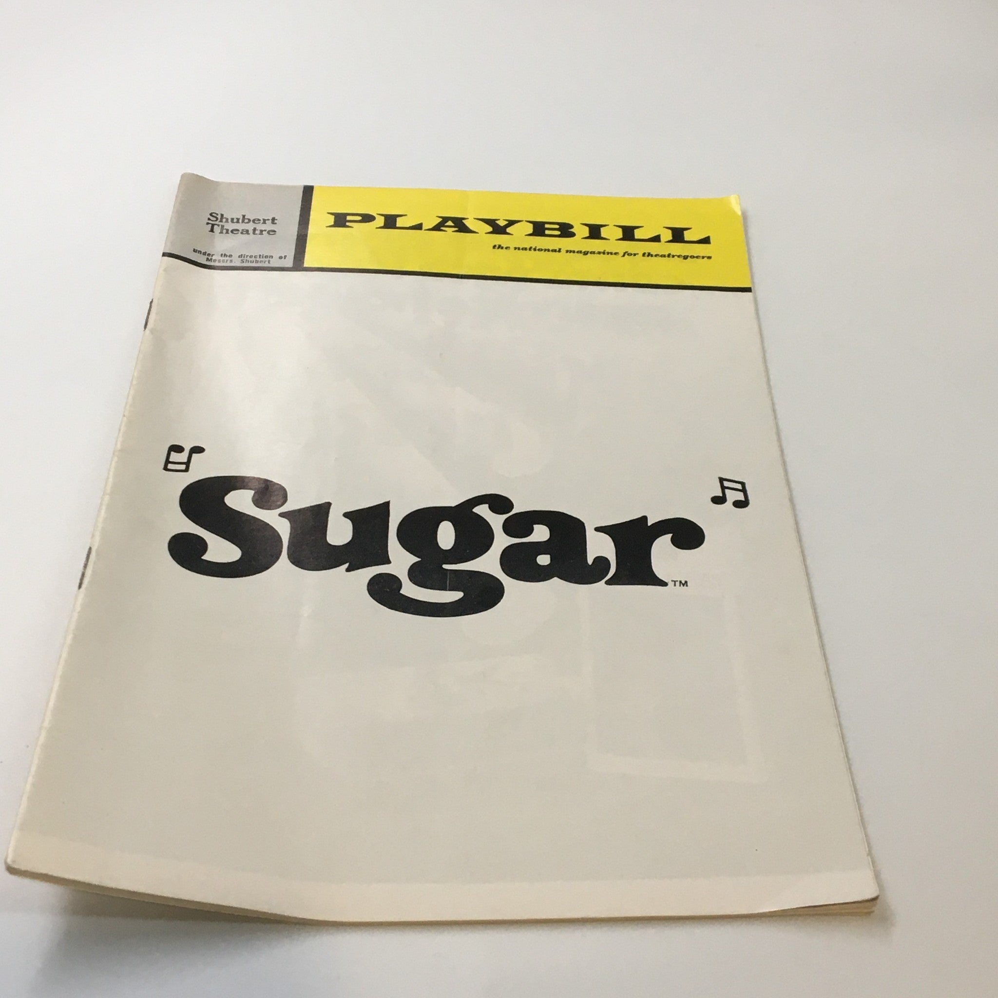 1972 Playbill Shubert Theatre Robert Moose in Sugar by Gower Champion