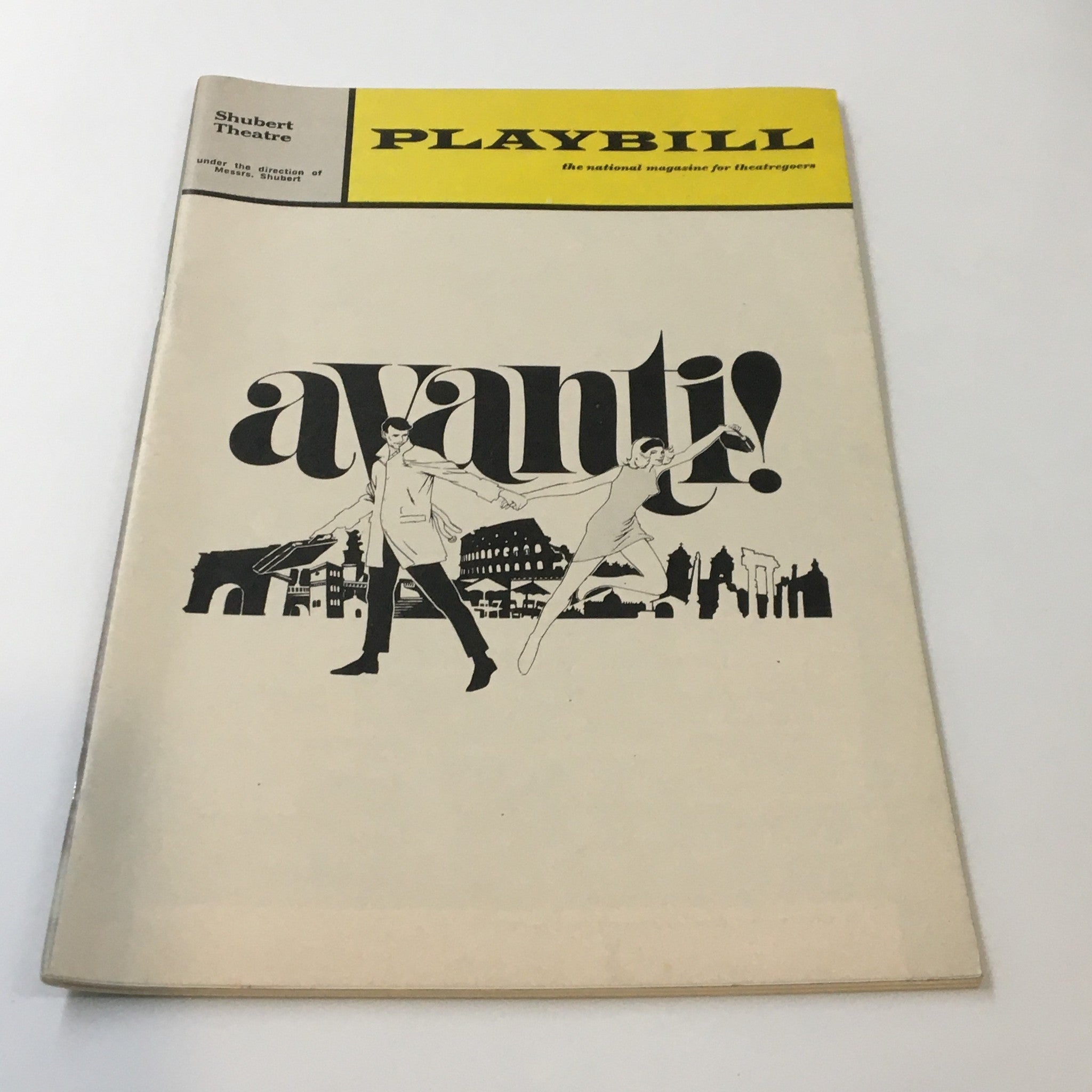 1968 Playbill Shubert Theatre Jennifer Hillary in Avanti by Samuel Taylor