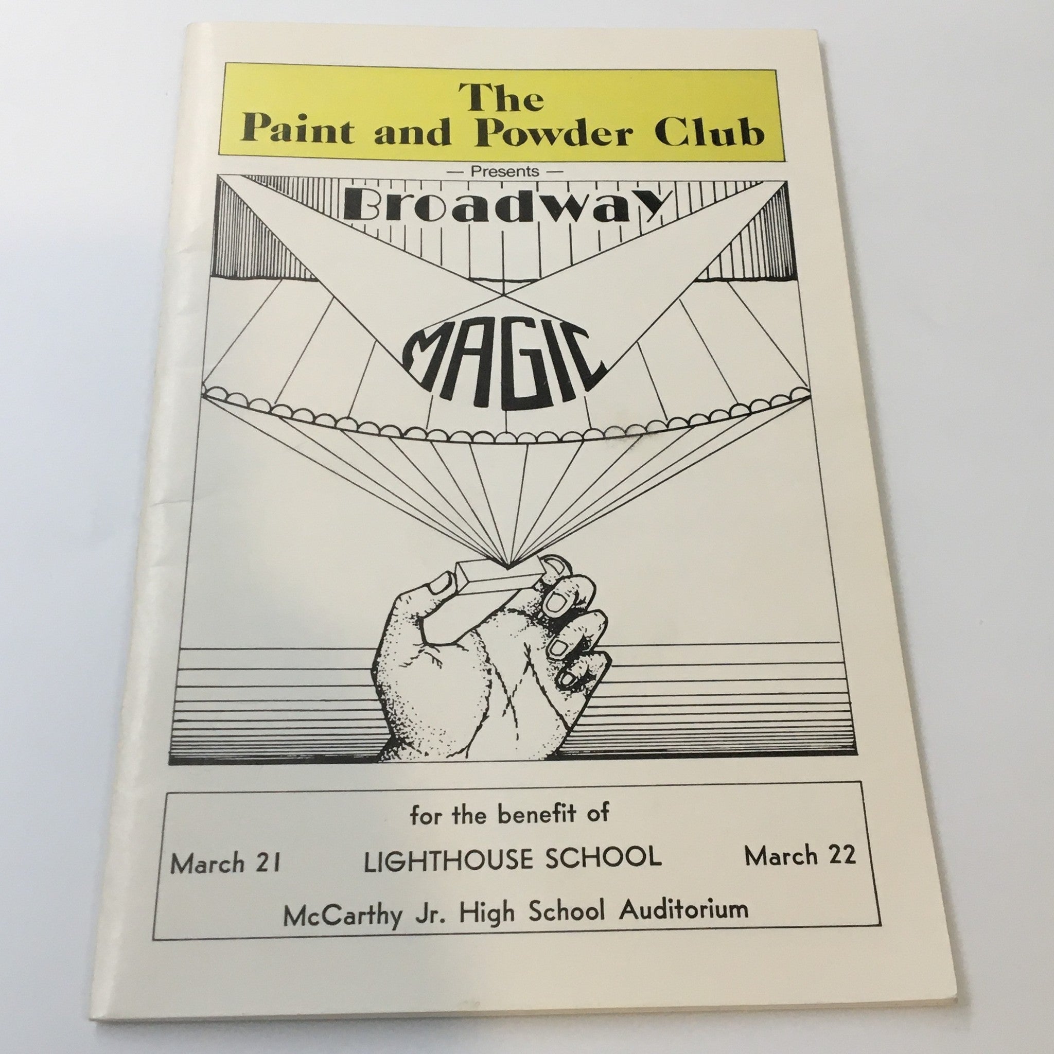 The Paint and Powder Club Presents Broadway Magic by McCarthy Jr. High School VG